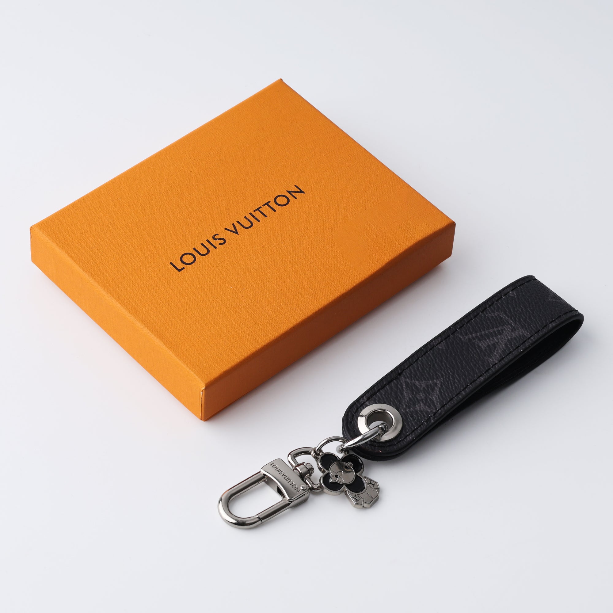 Noir Charm Clip Keychain
