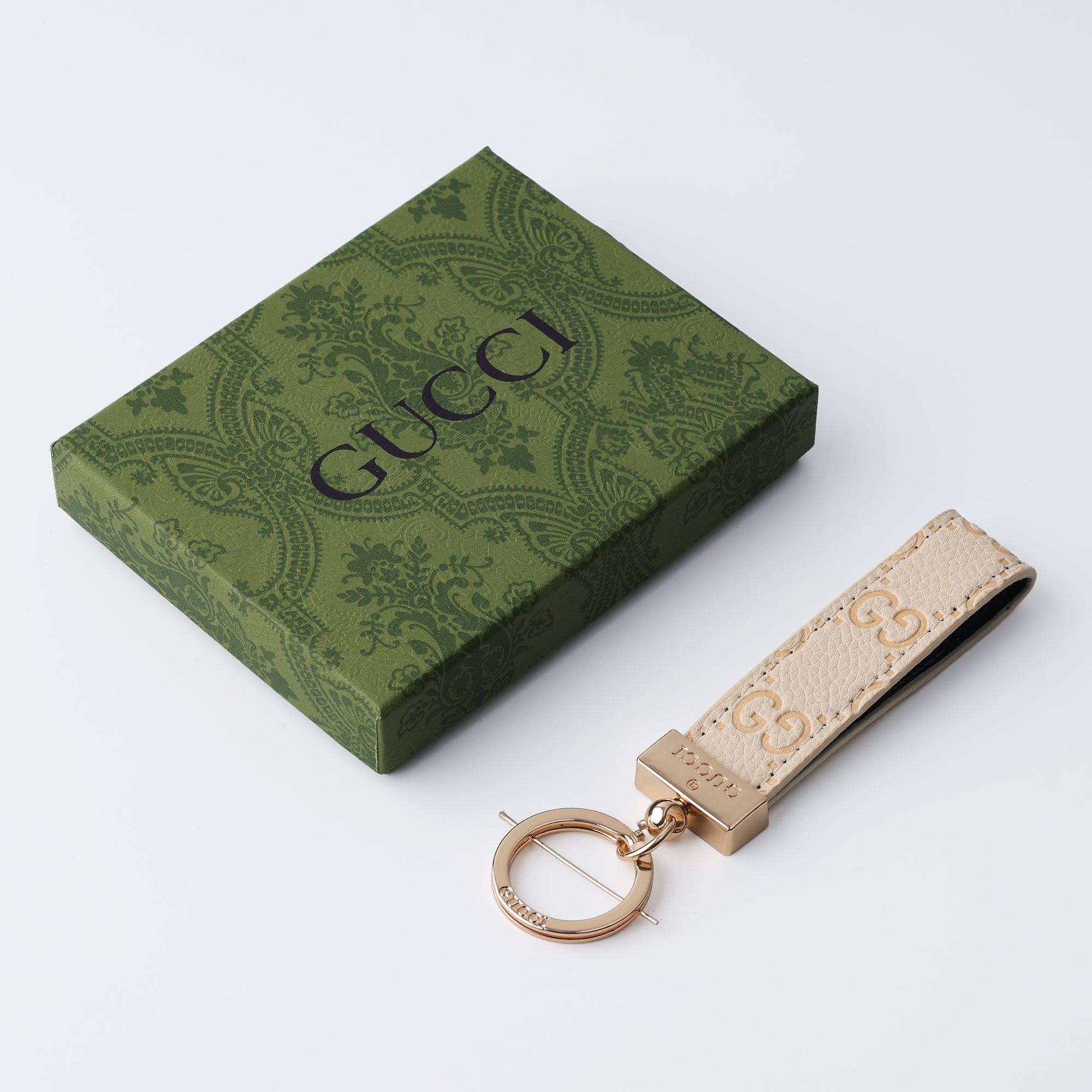 Ice Blue Utility Loop Keychain