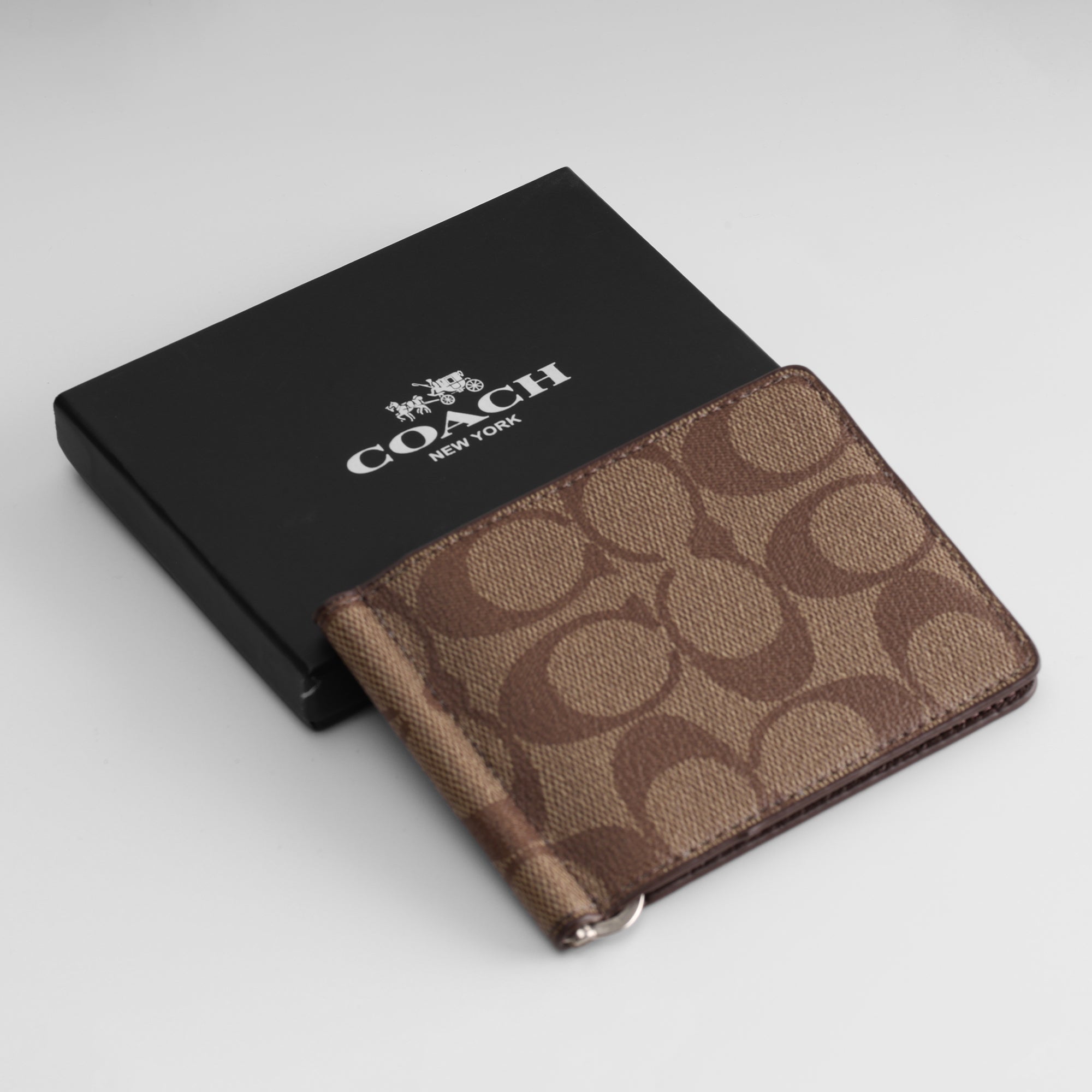 Hudson Signature Money Clip Wallet