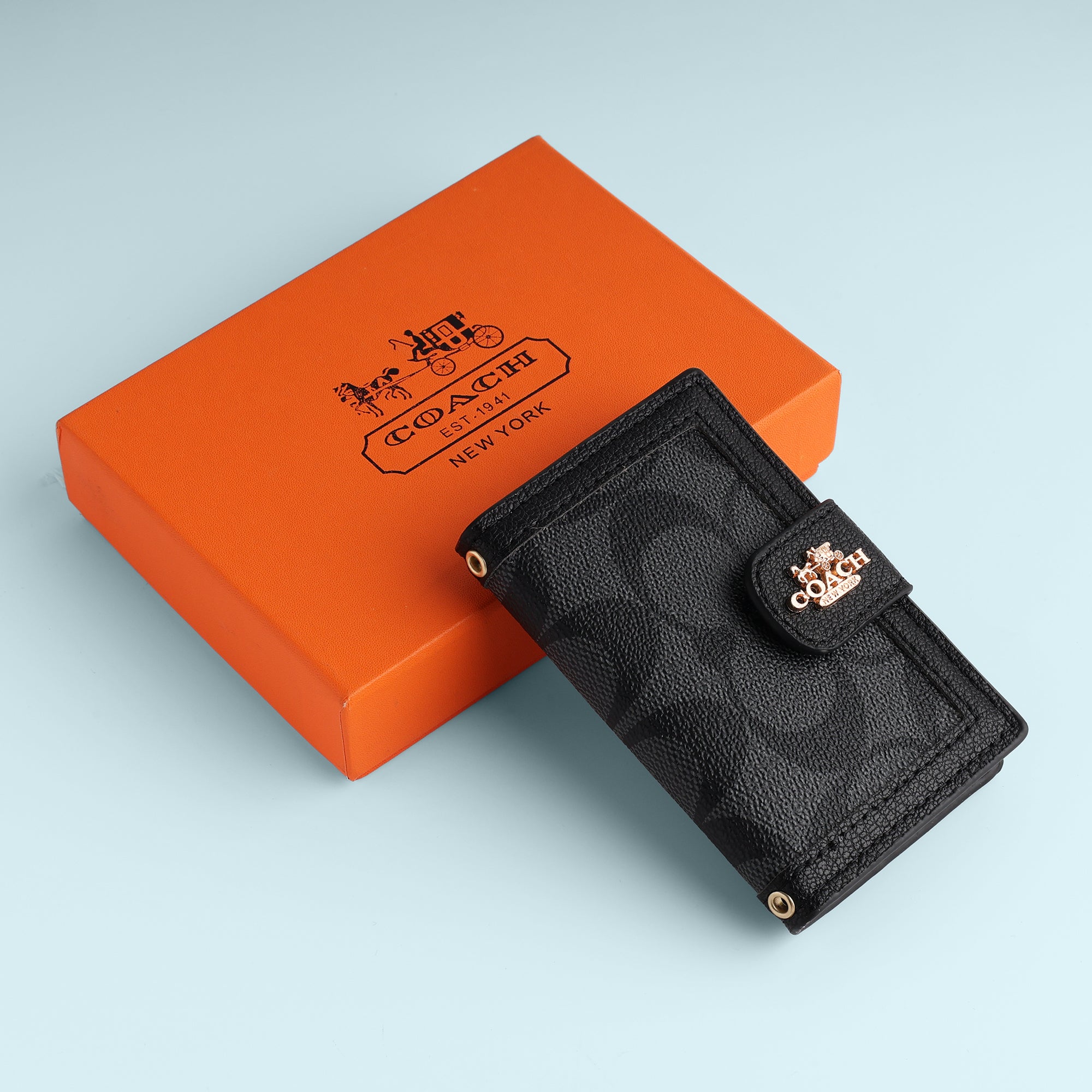 Onyx Shadow Vertical Wallet
