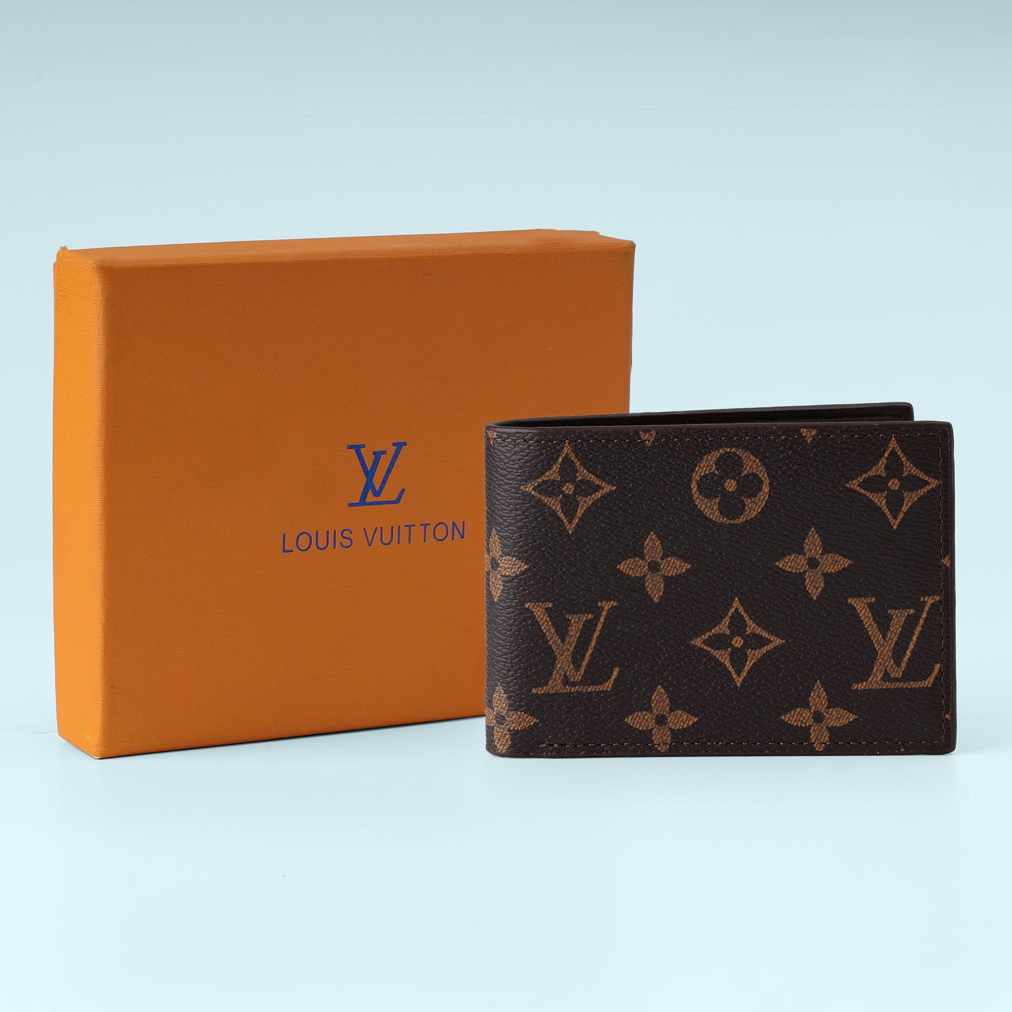Cocoa Heritage Pattern Bifold Wallet