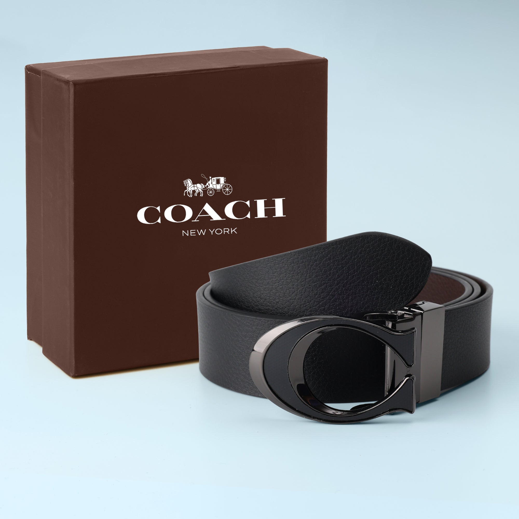 Orbit C Statement Buckle Belt