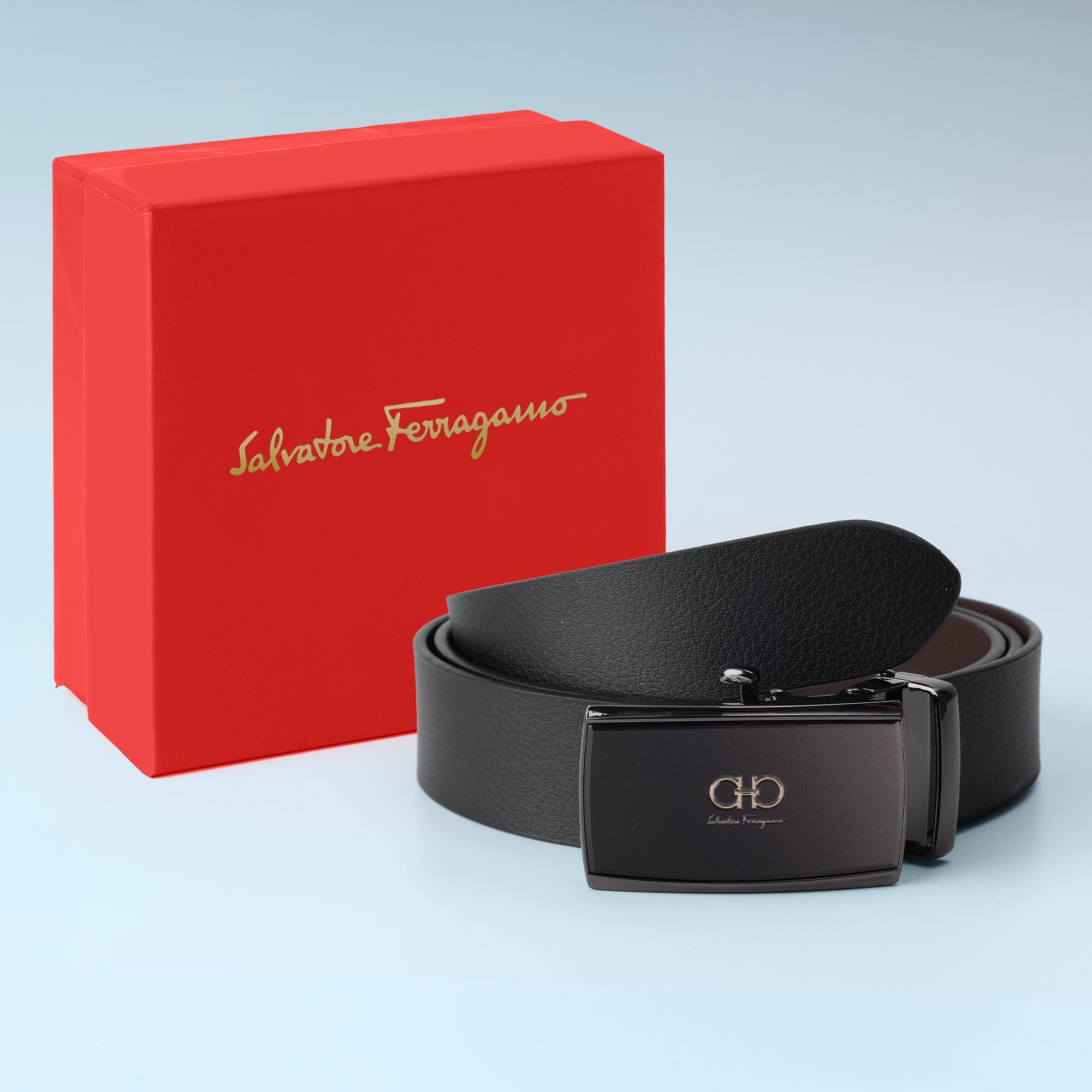 Noir Executive Automatic Belt