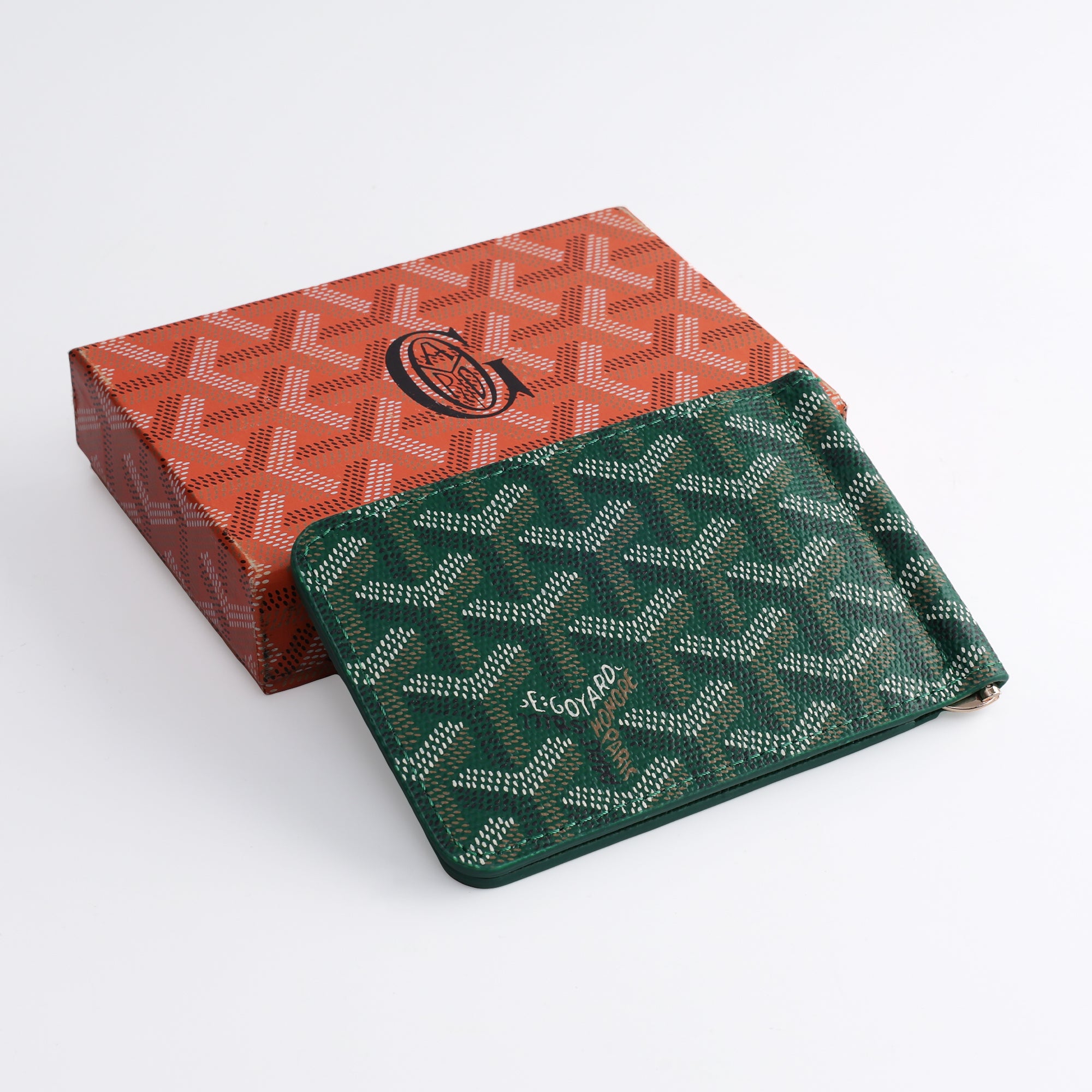 Emerald Heritage Pattern Wallet
