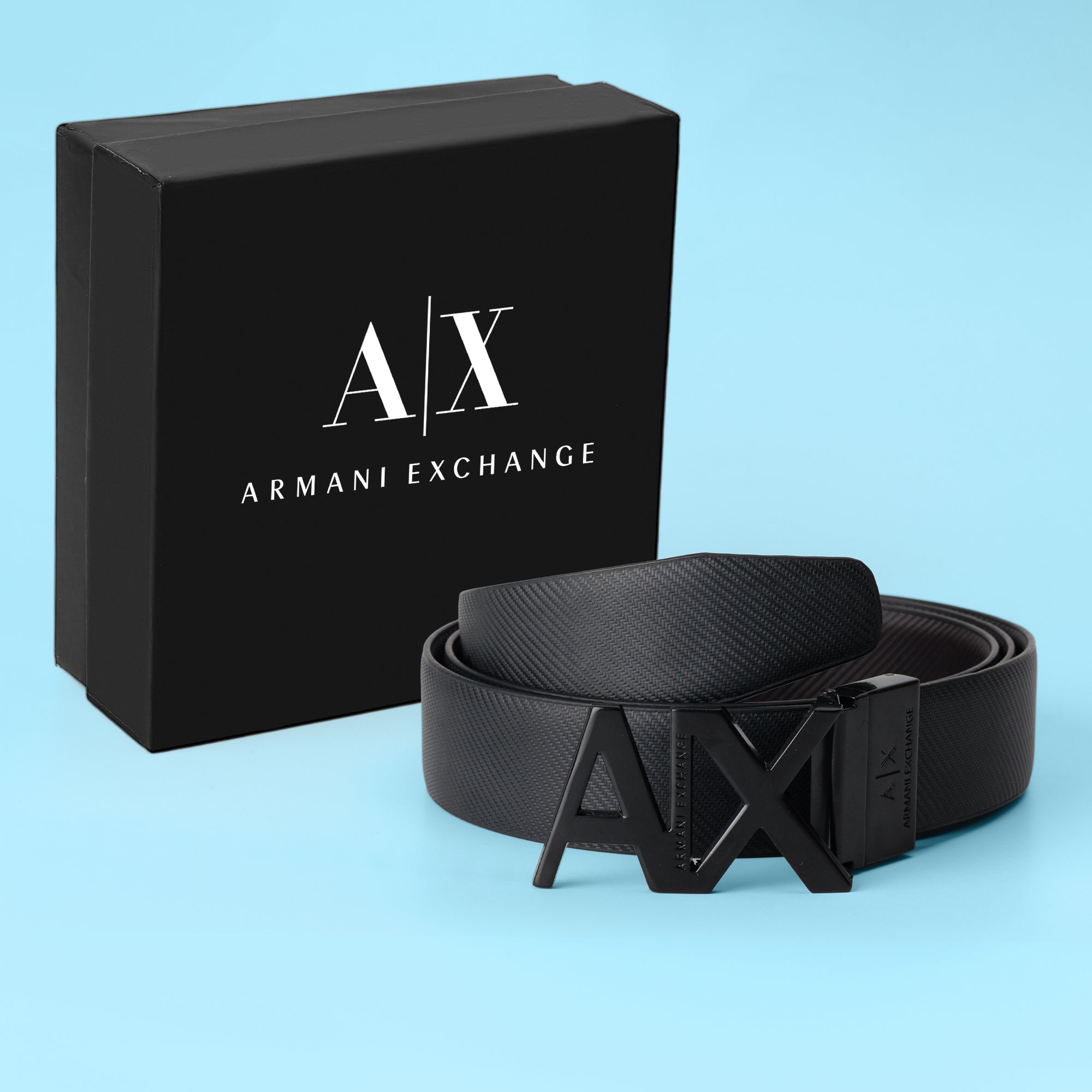 The Midnight Monogram Belt