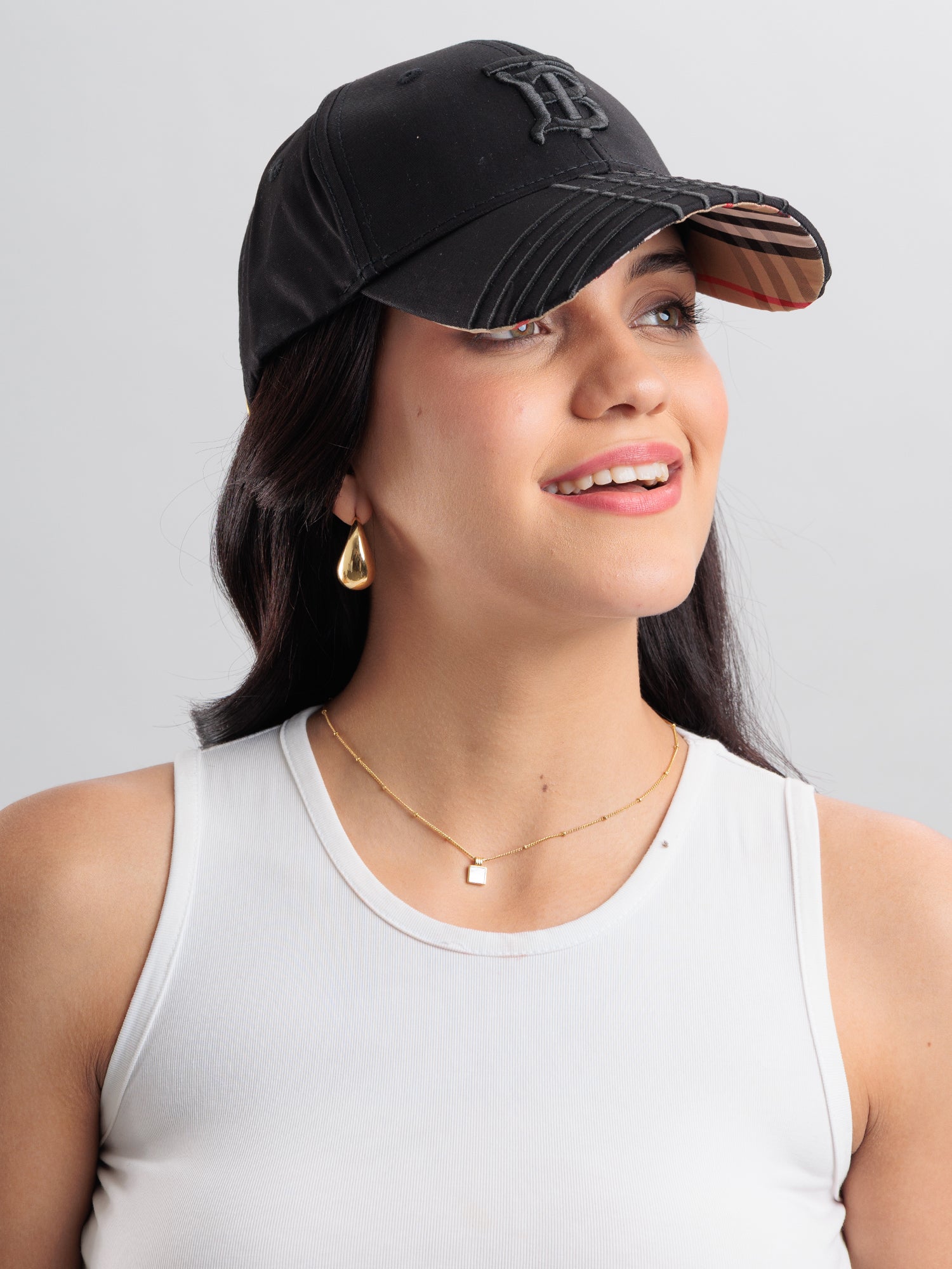 Midnight Monogram Cap