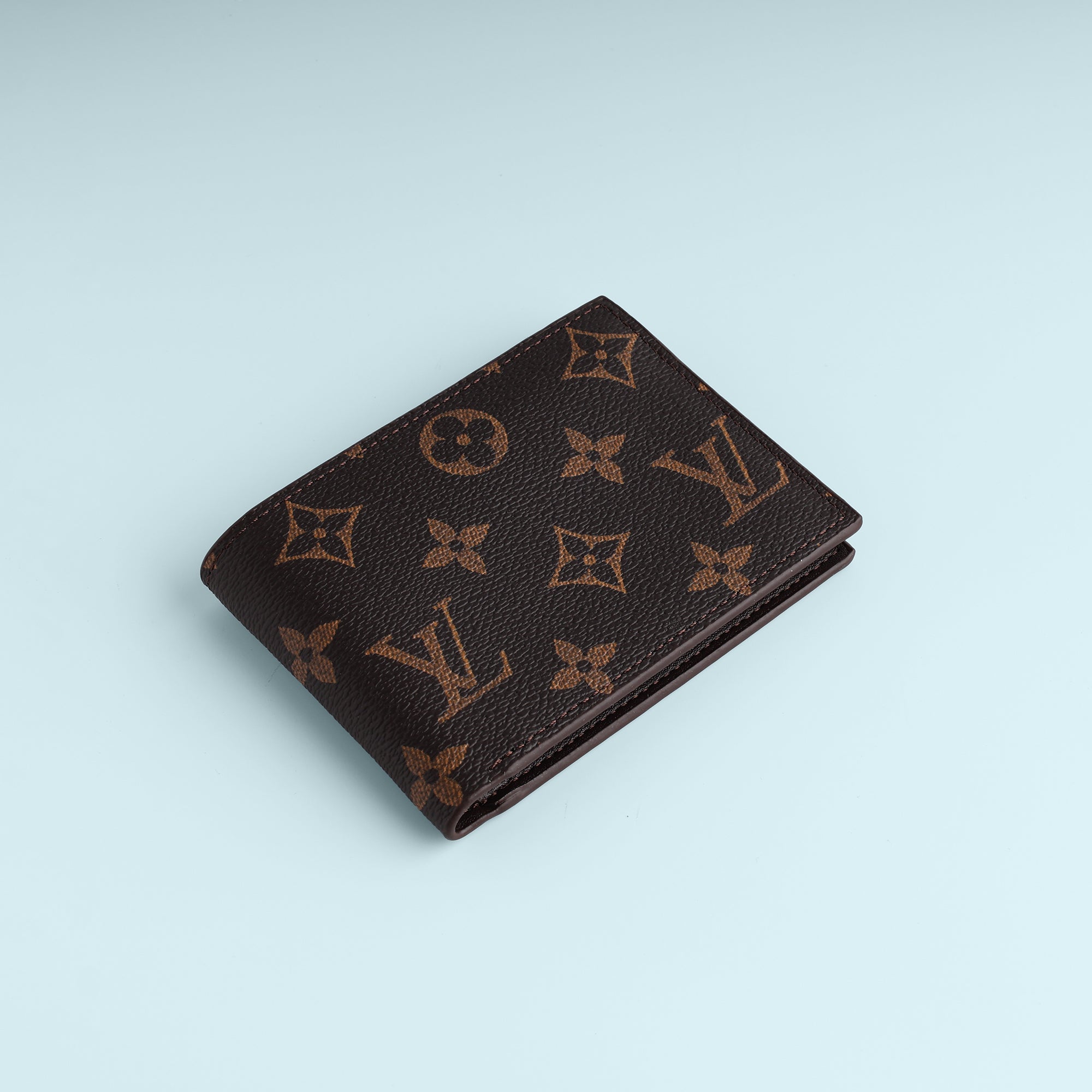 Cocoa Heritage Pattern Bifold Wallet