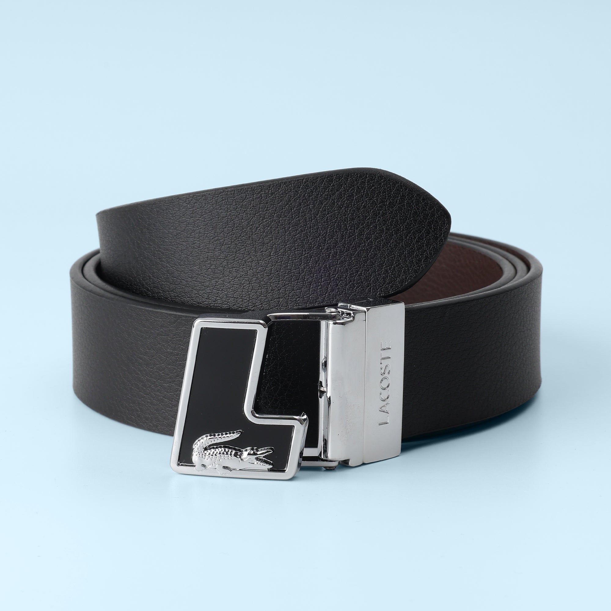Monaco Silver Frame Automatic Belt