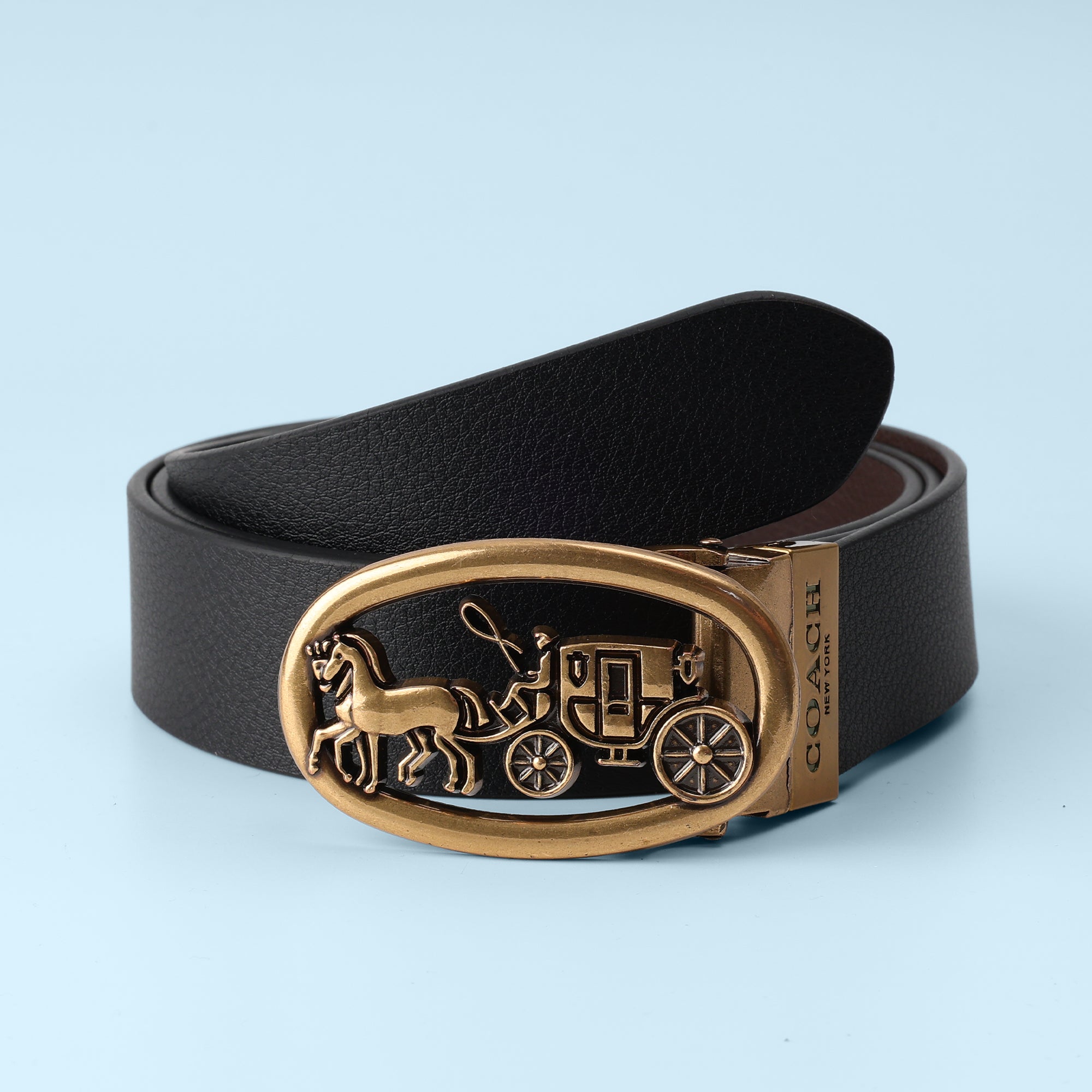 Heritage Gold Carriage Statement Belt