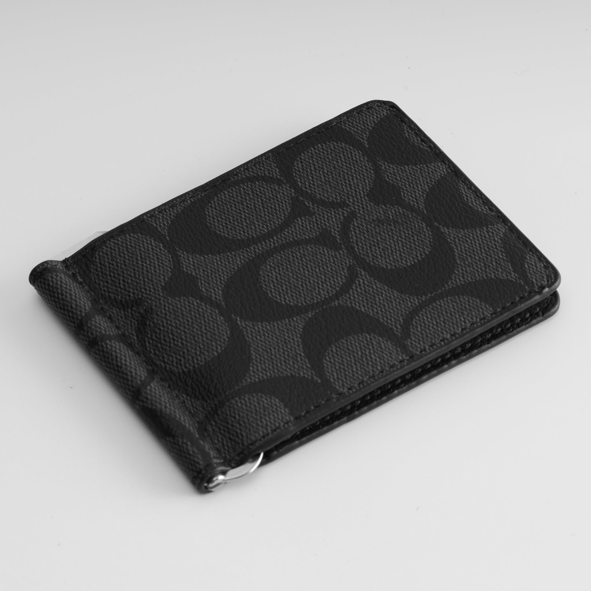Midnight Signature Money Clip Wallet