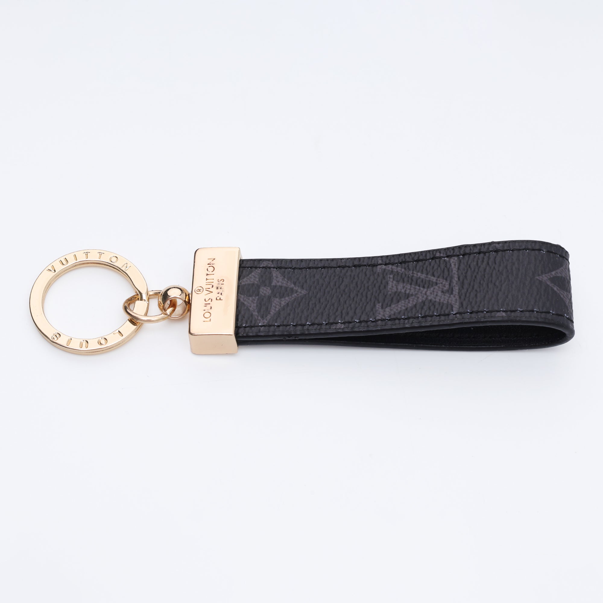 Noir Shadow Loop Keychain