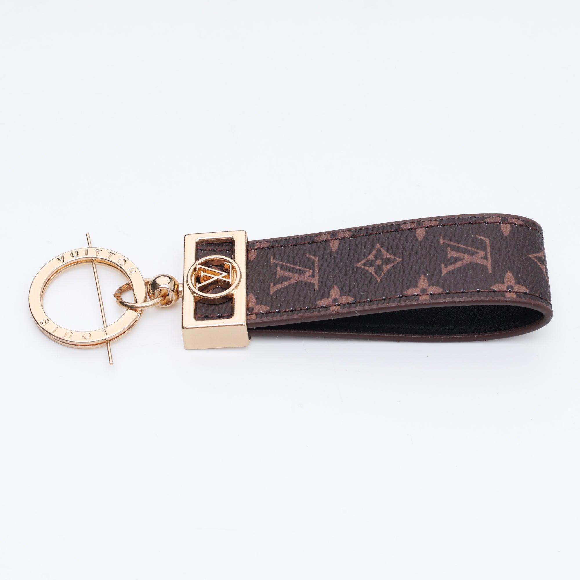 Espresso Signature Loop Keychain