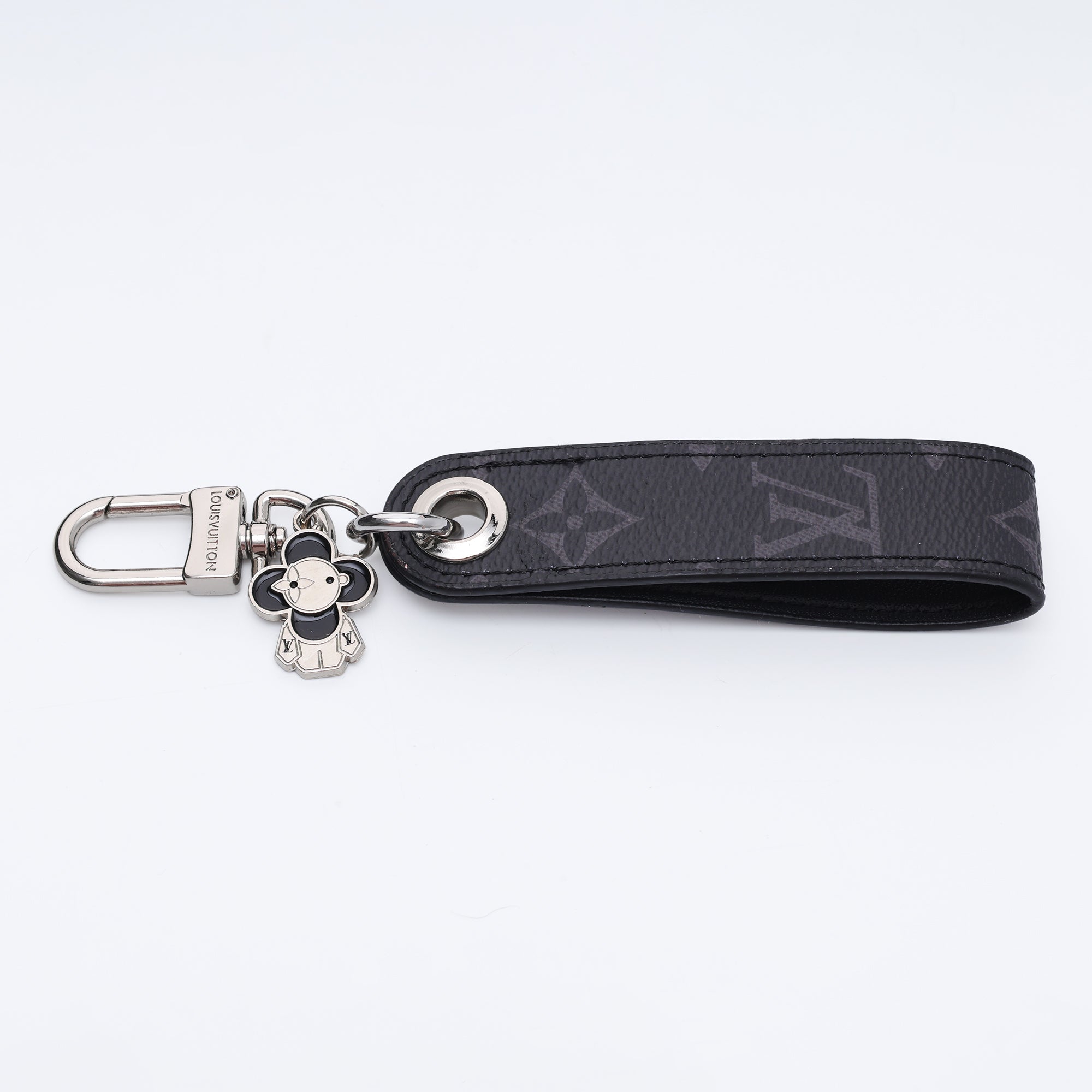 Noir Charm Clip Keychain