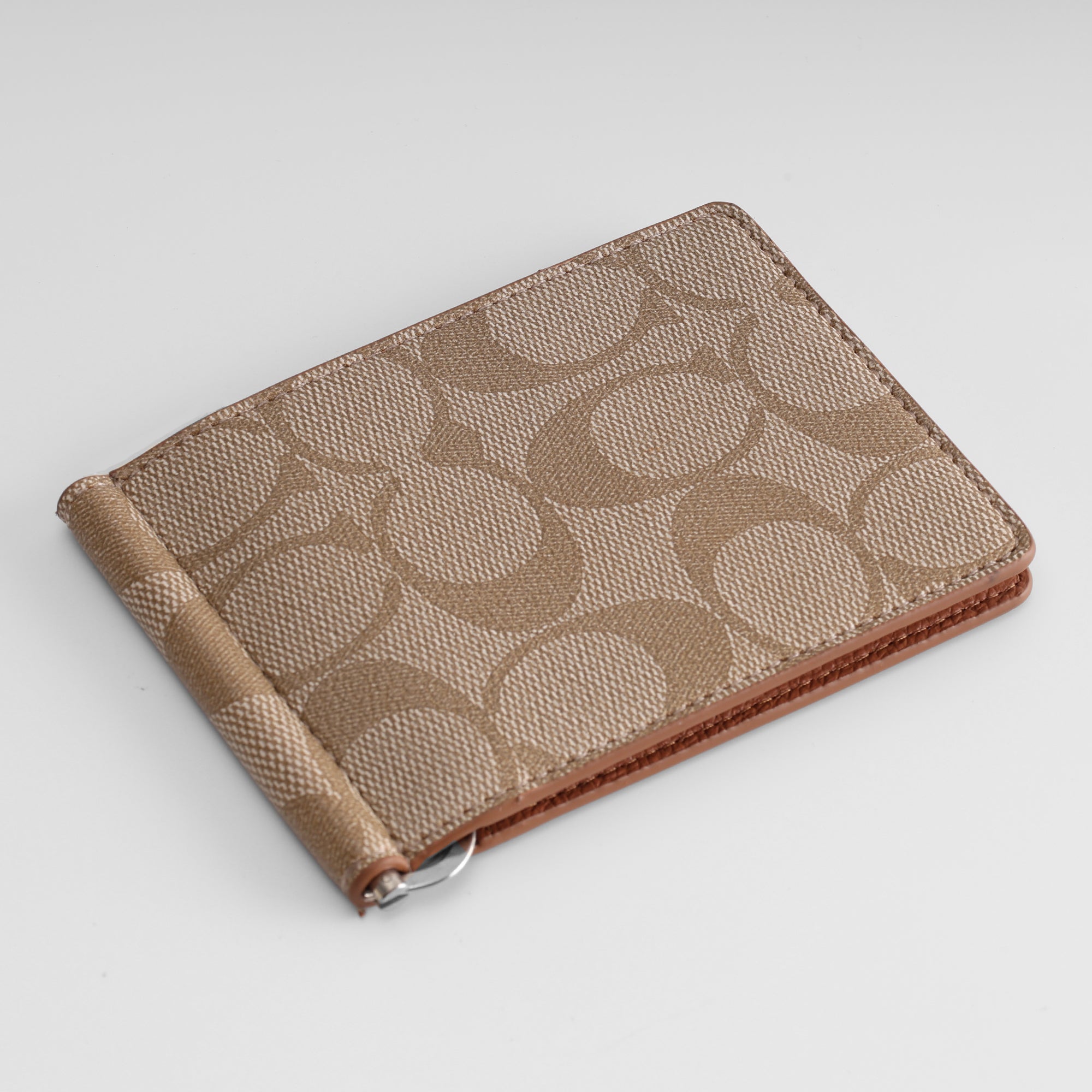 Sandstone Signature Money Clip Wallet