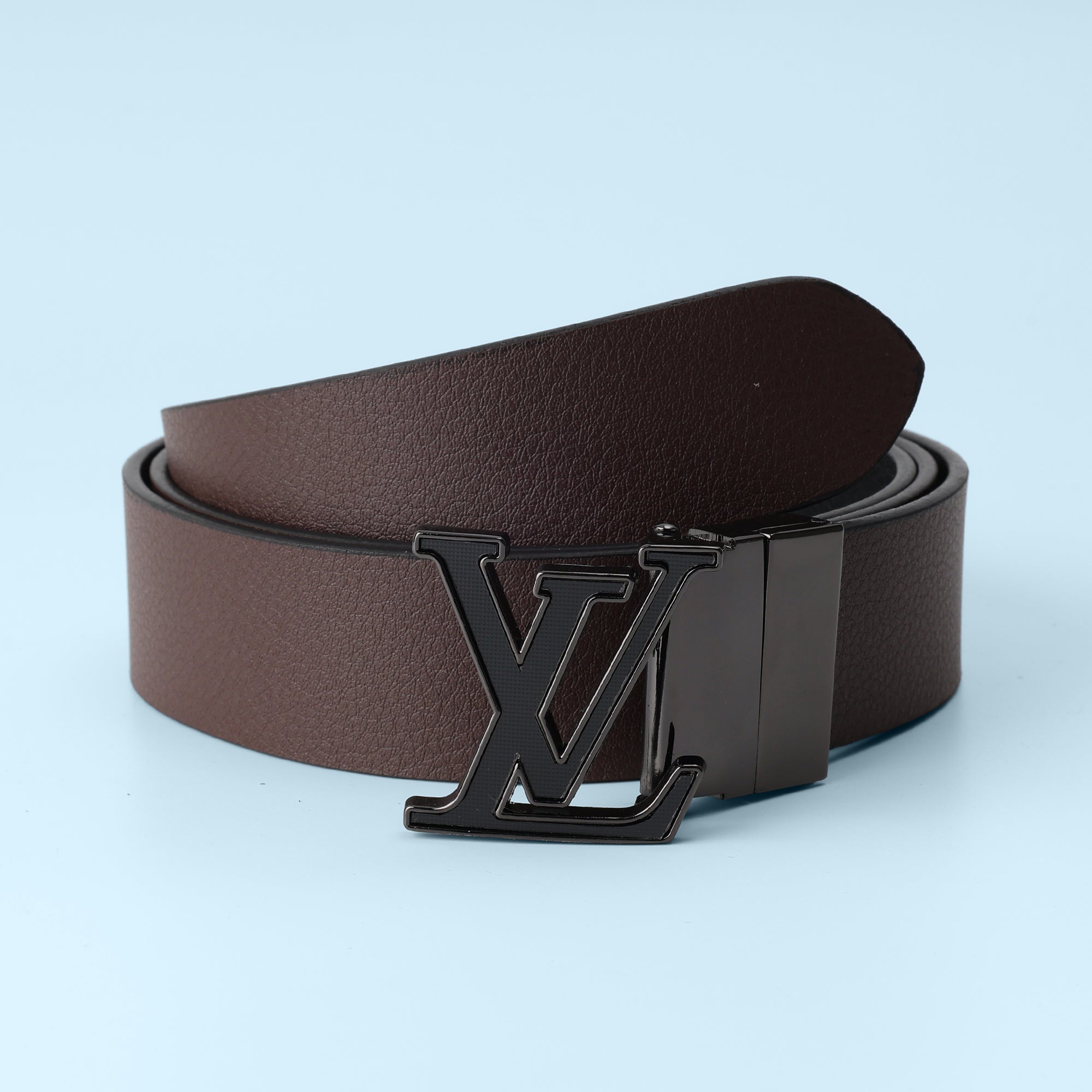 Espresso Signature Buckle Belt