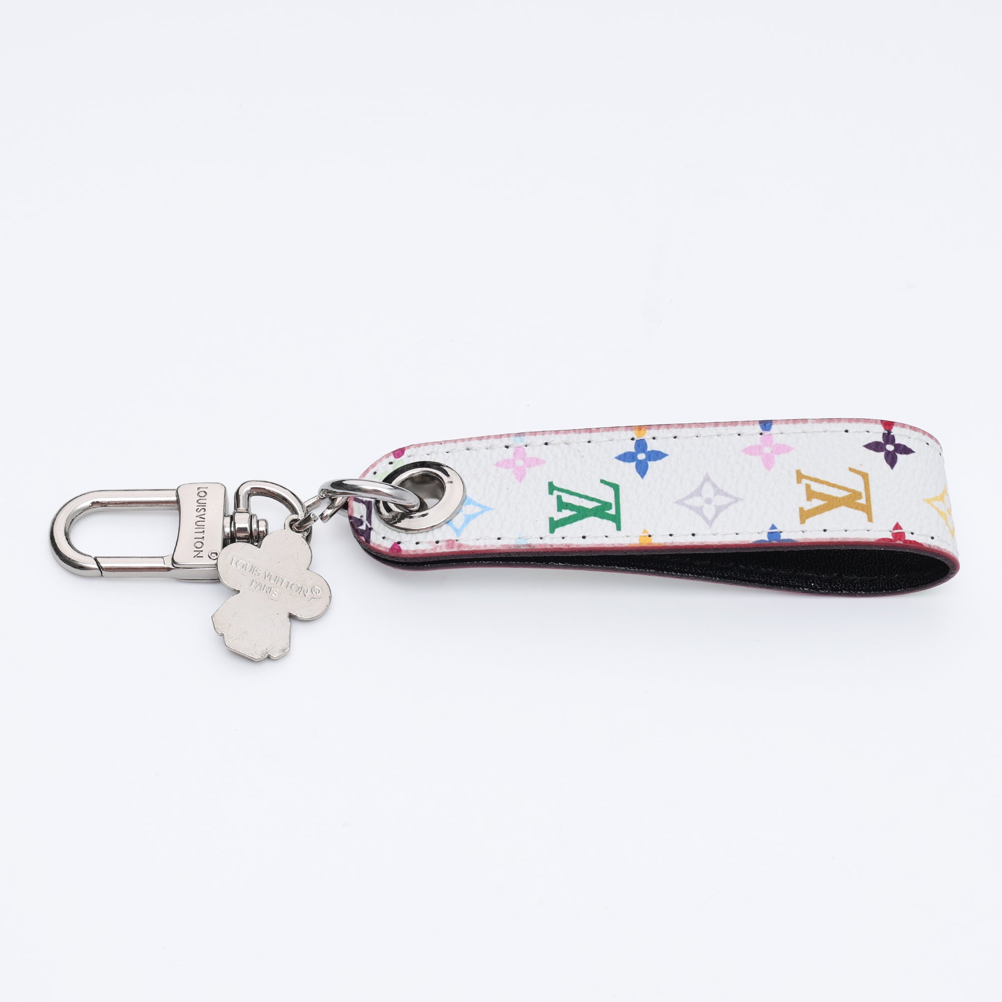 Ivory Pop Charm Loop Keychain