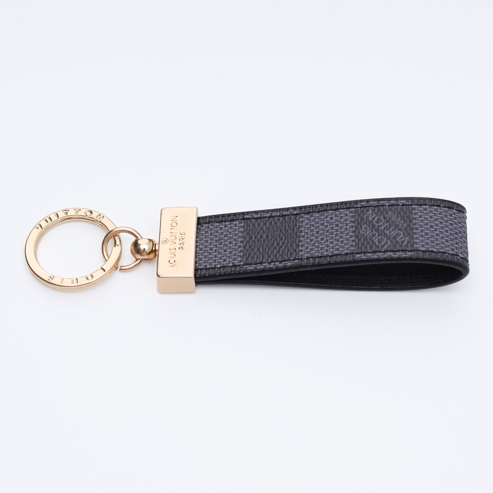 Graphite Noir Loop Keychain