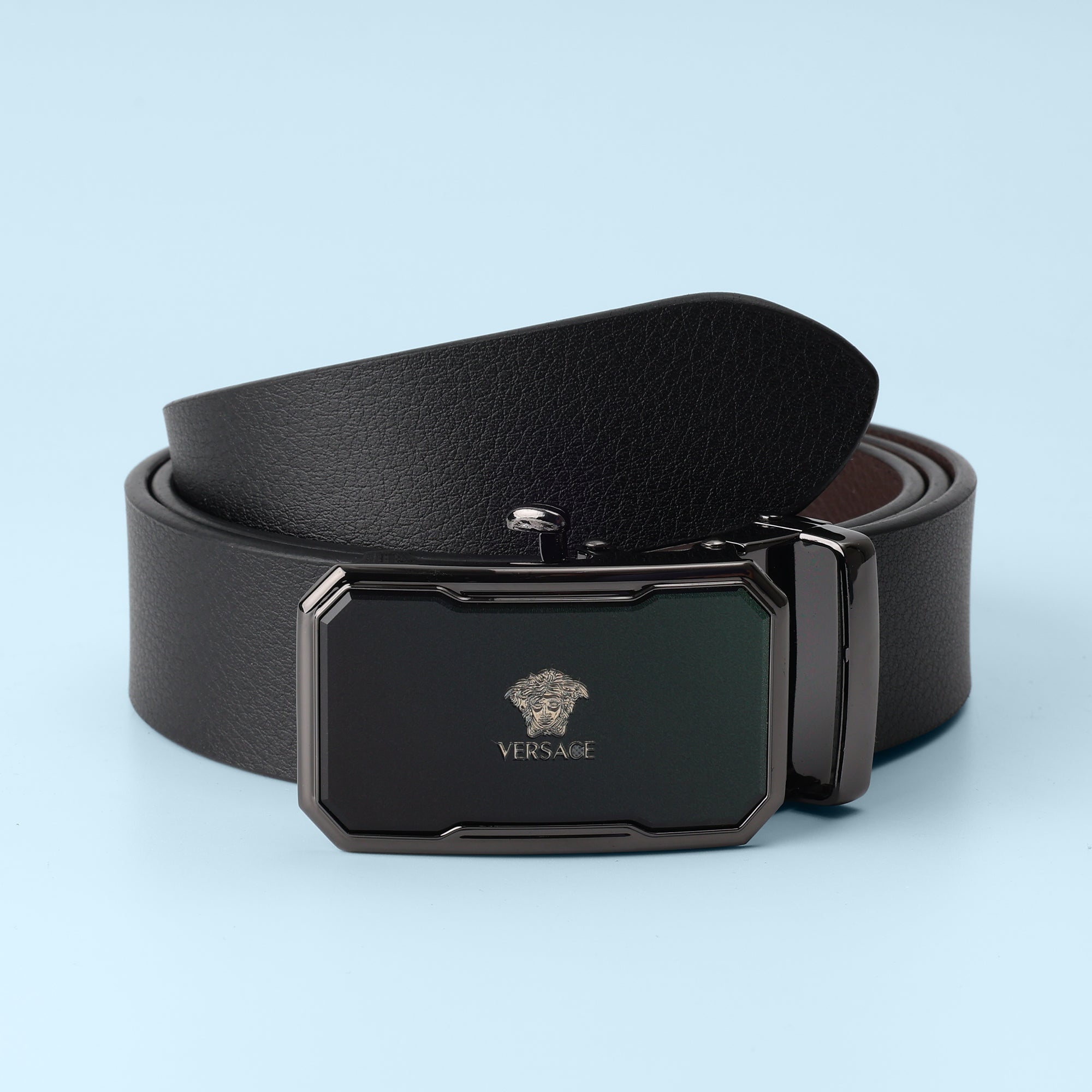 Midnight Medallion Automatic Buckle Belt