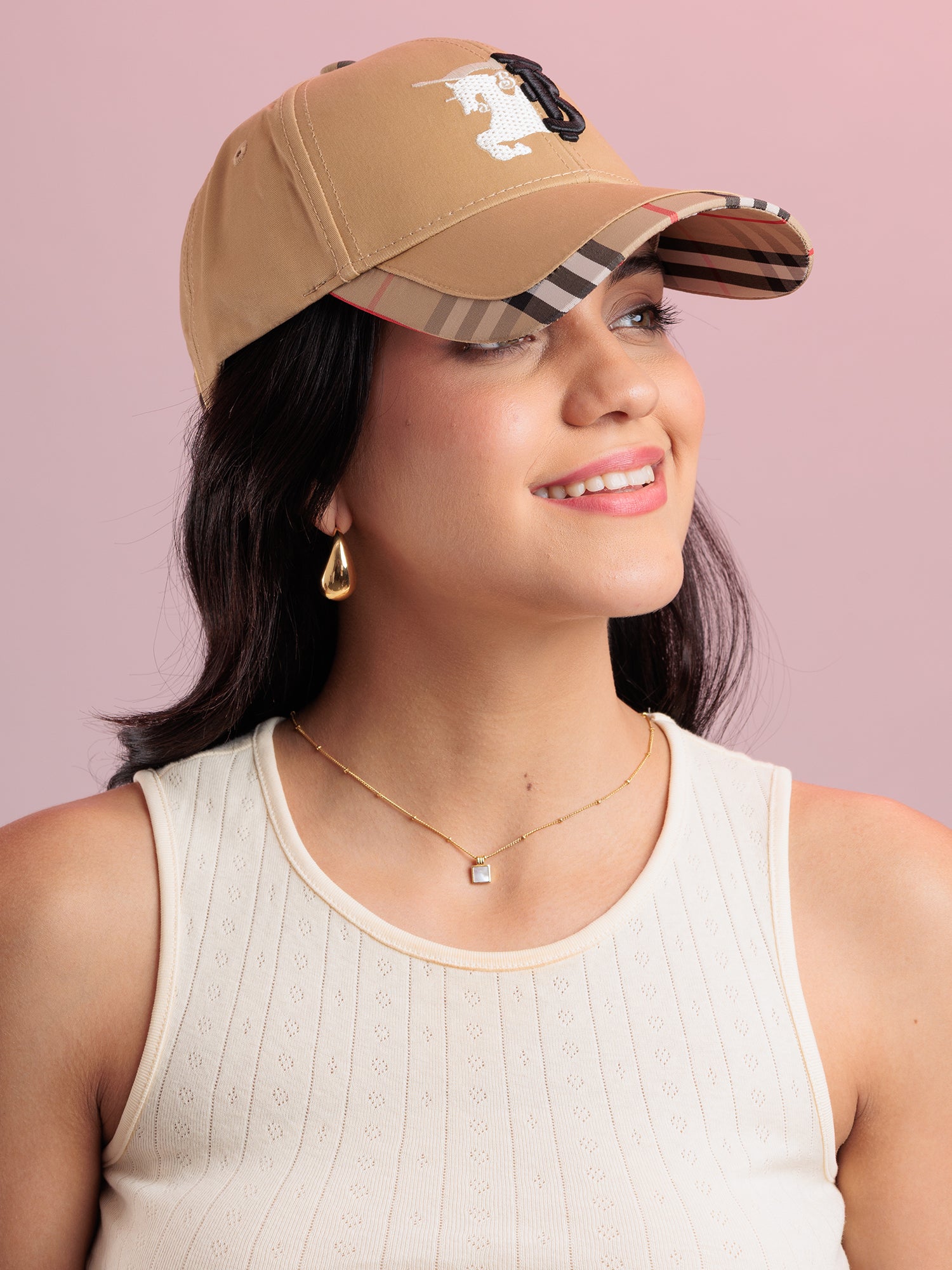 Heritage Check Signature Cap