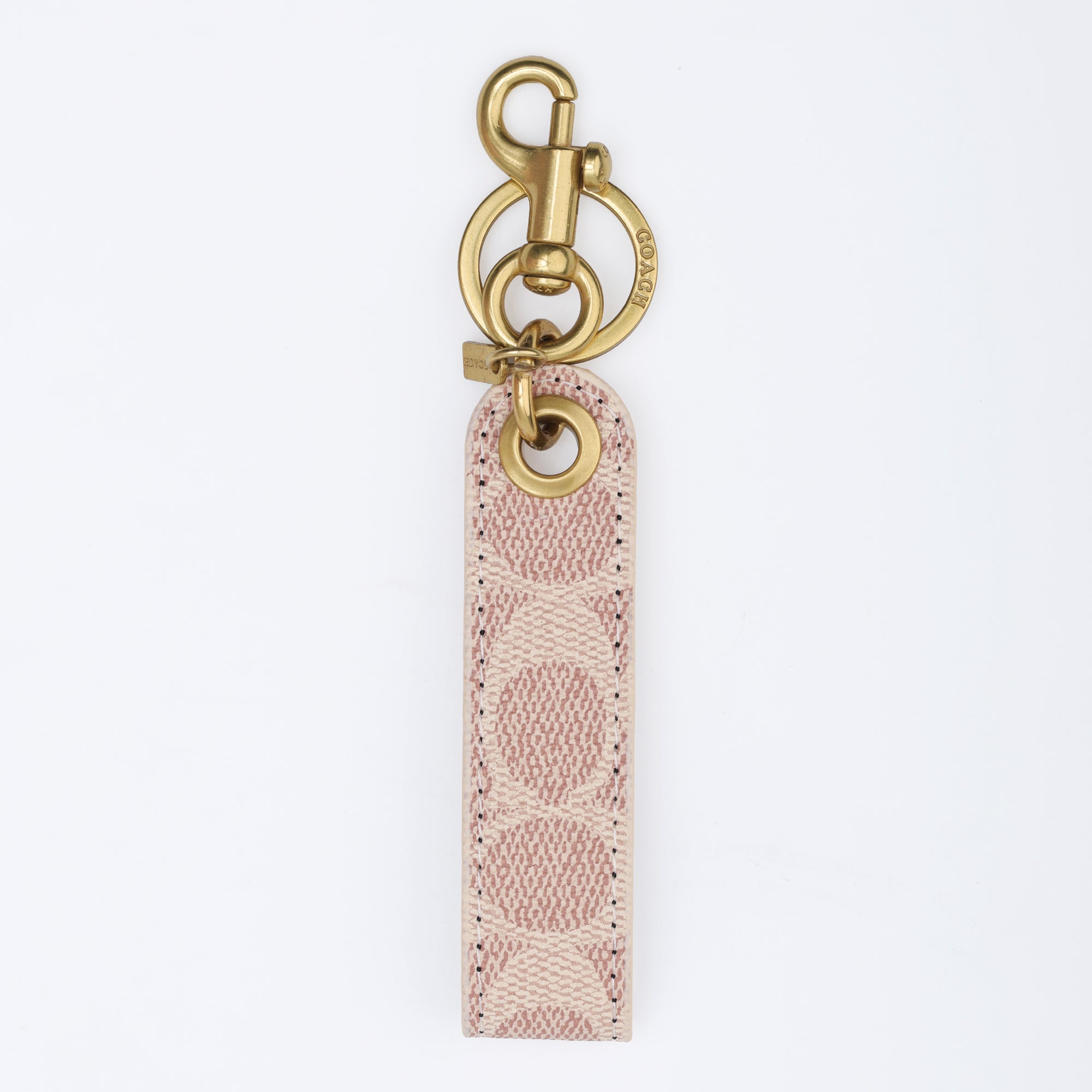 Blush Signature Loop Keychain