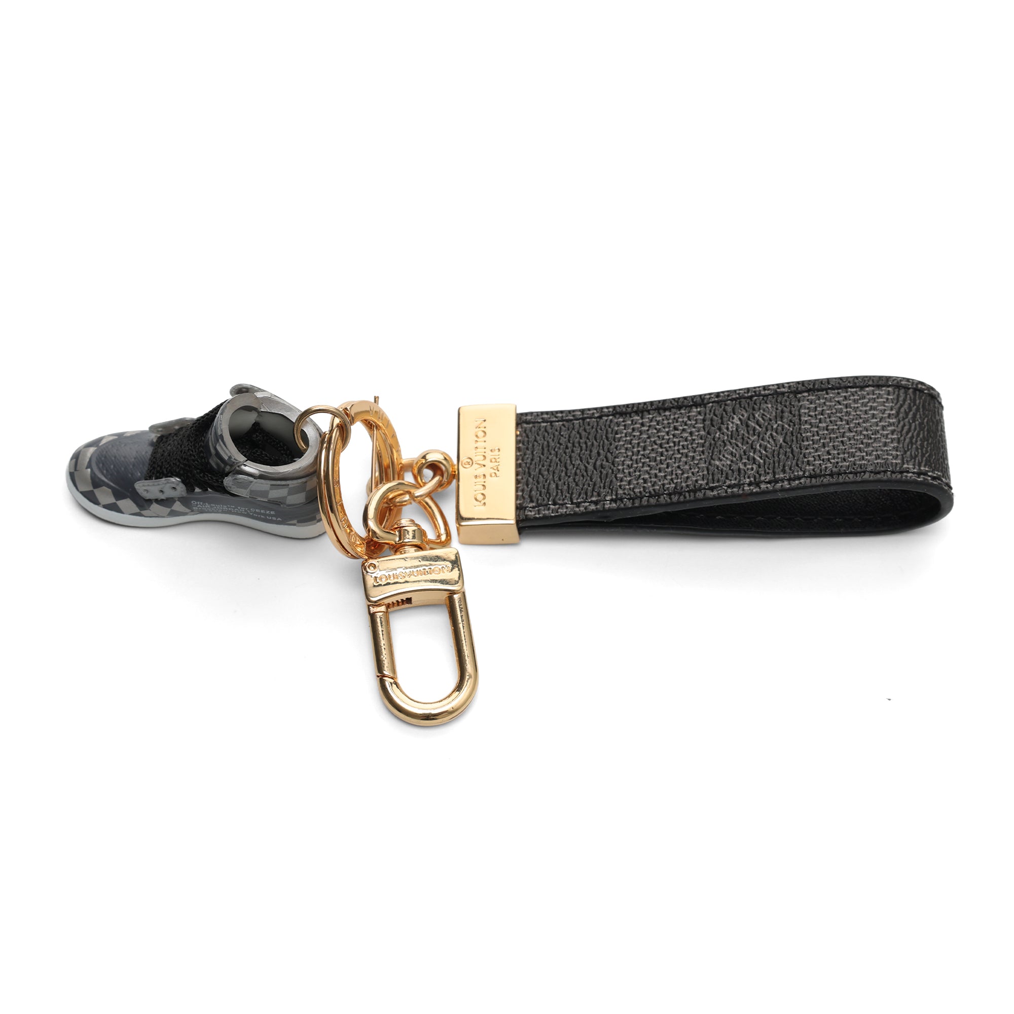 Urban Racer Leather Loop Keychain
