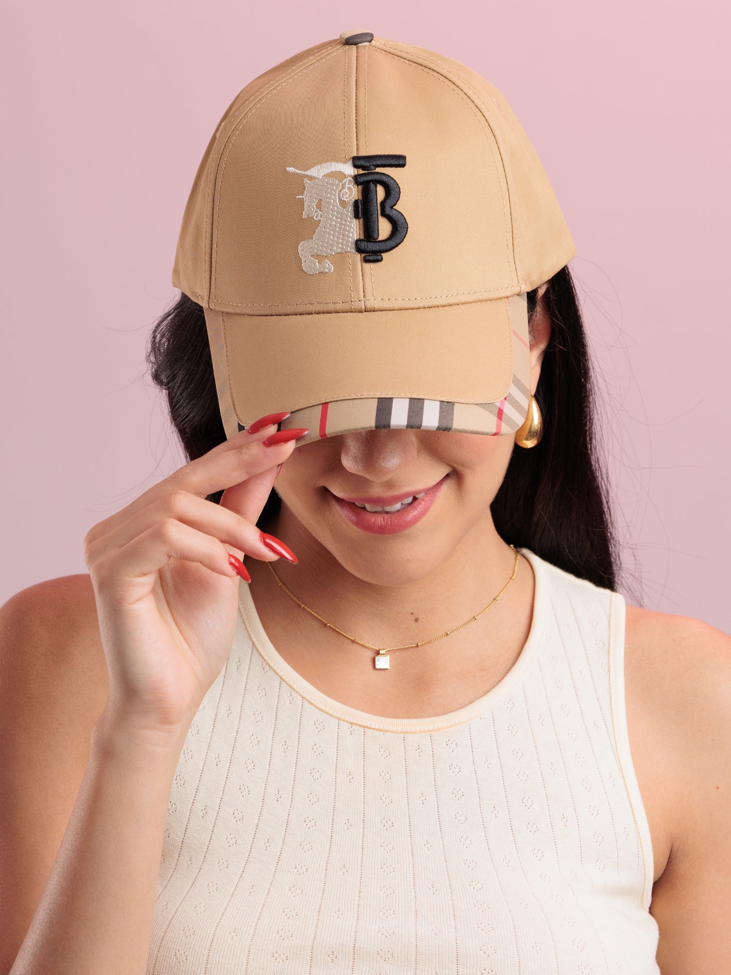 Heritage Check Signature Cap