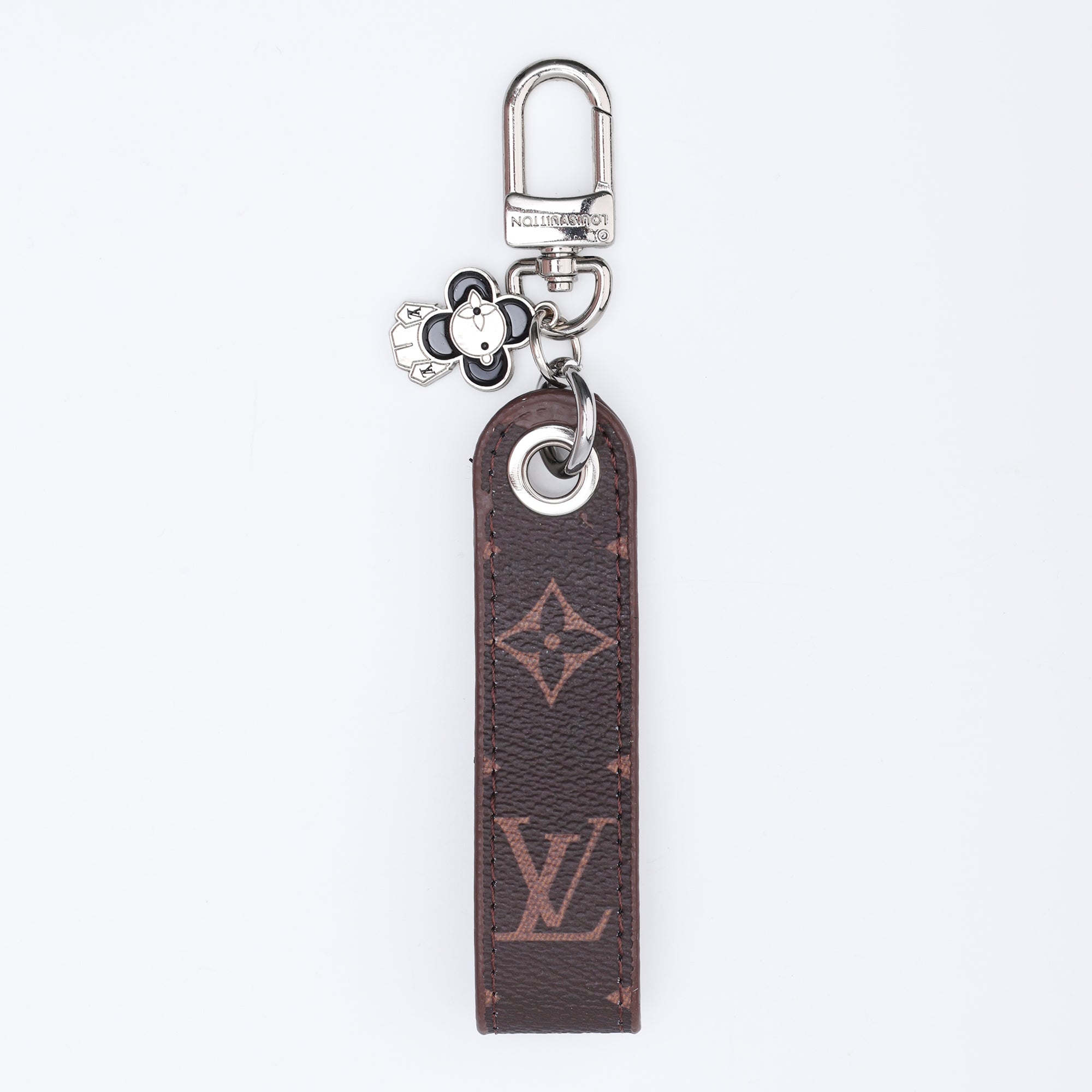 Espresso Charm Loop Keychain