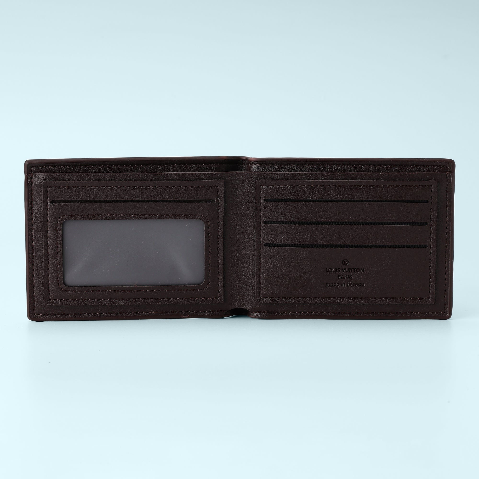 Cocoa Check Bifold Wallet