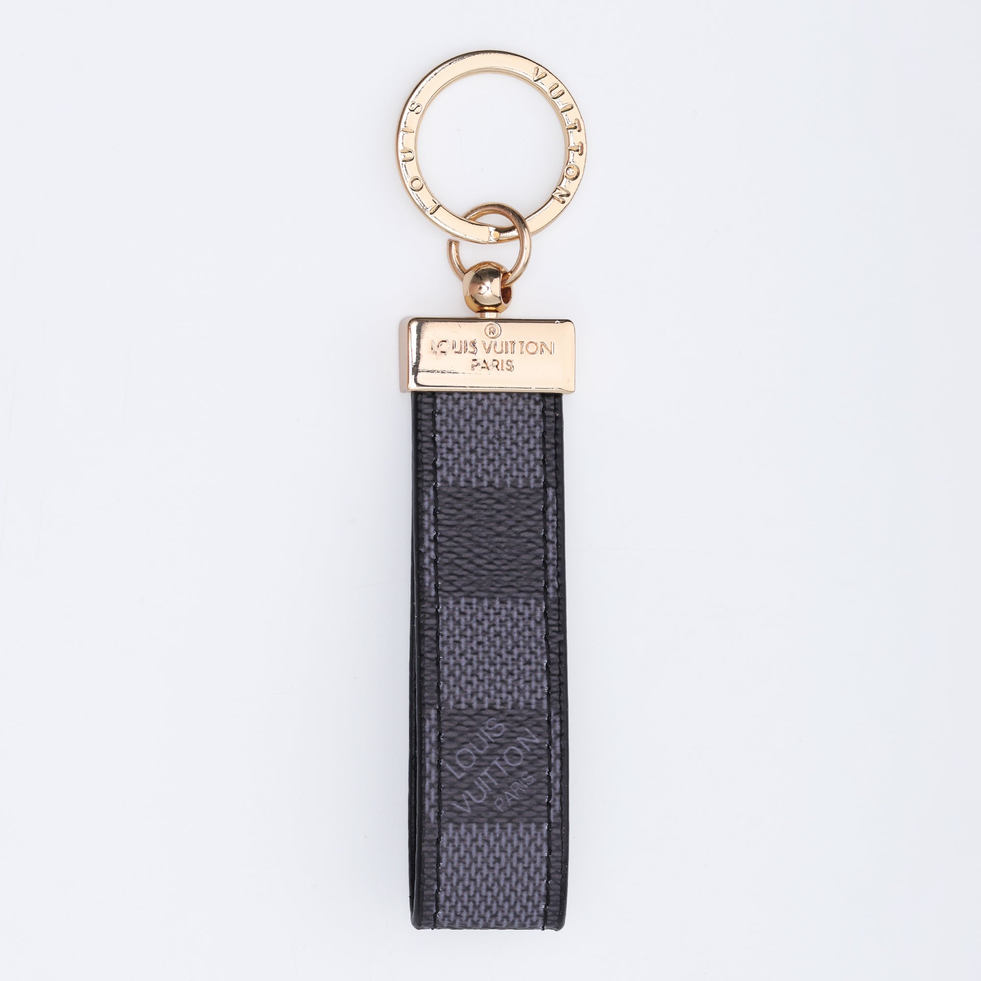 Graphite Noir Loop Keychain
