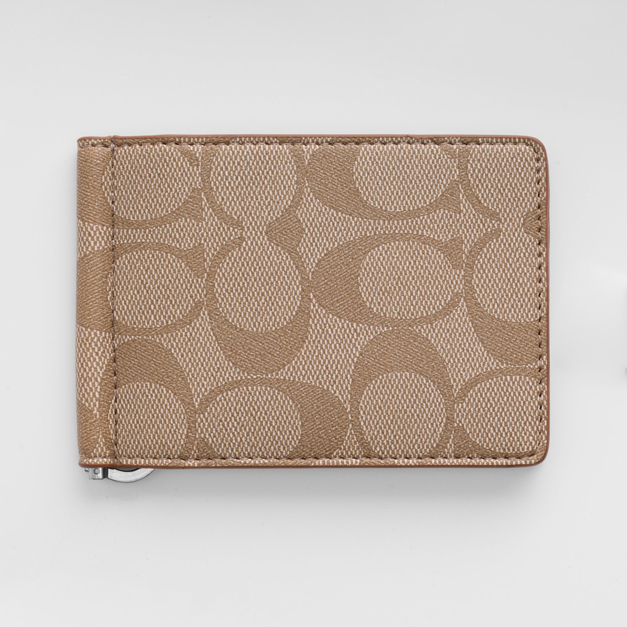 Sandstone Signature Money Clip Wallet