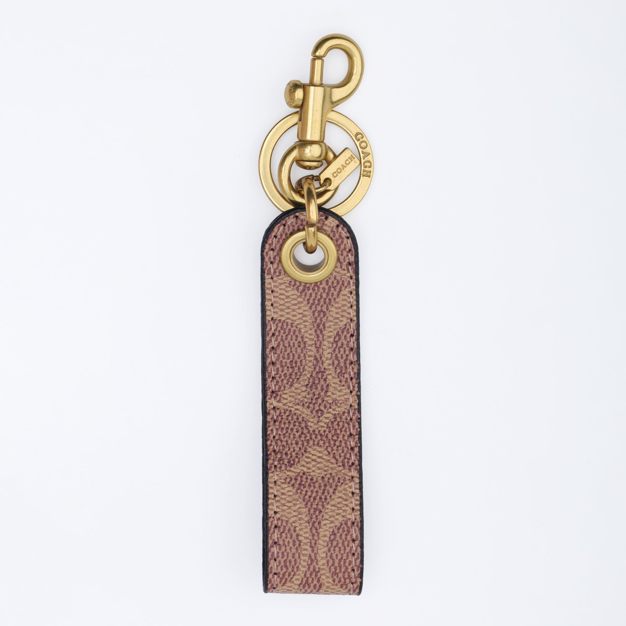 Heritage Tan Loop Keychain