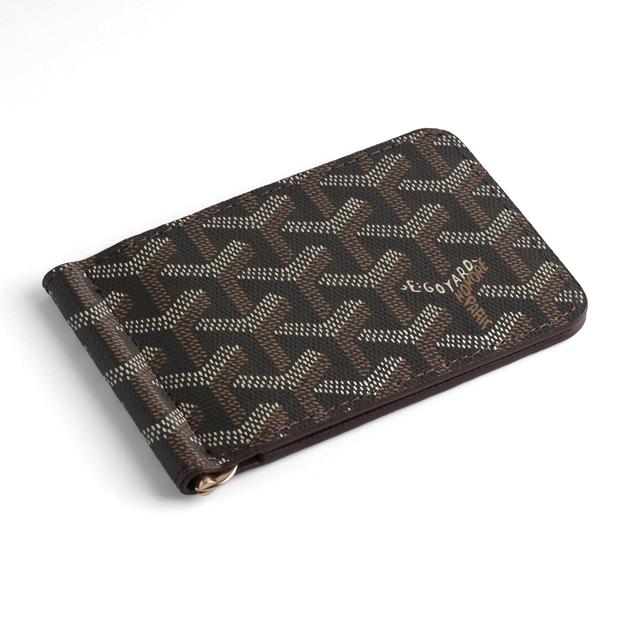 Espresso Heritage Pattern Wallet