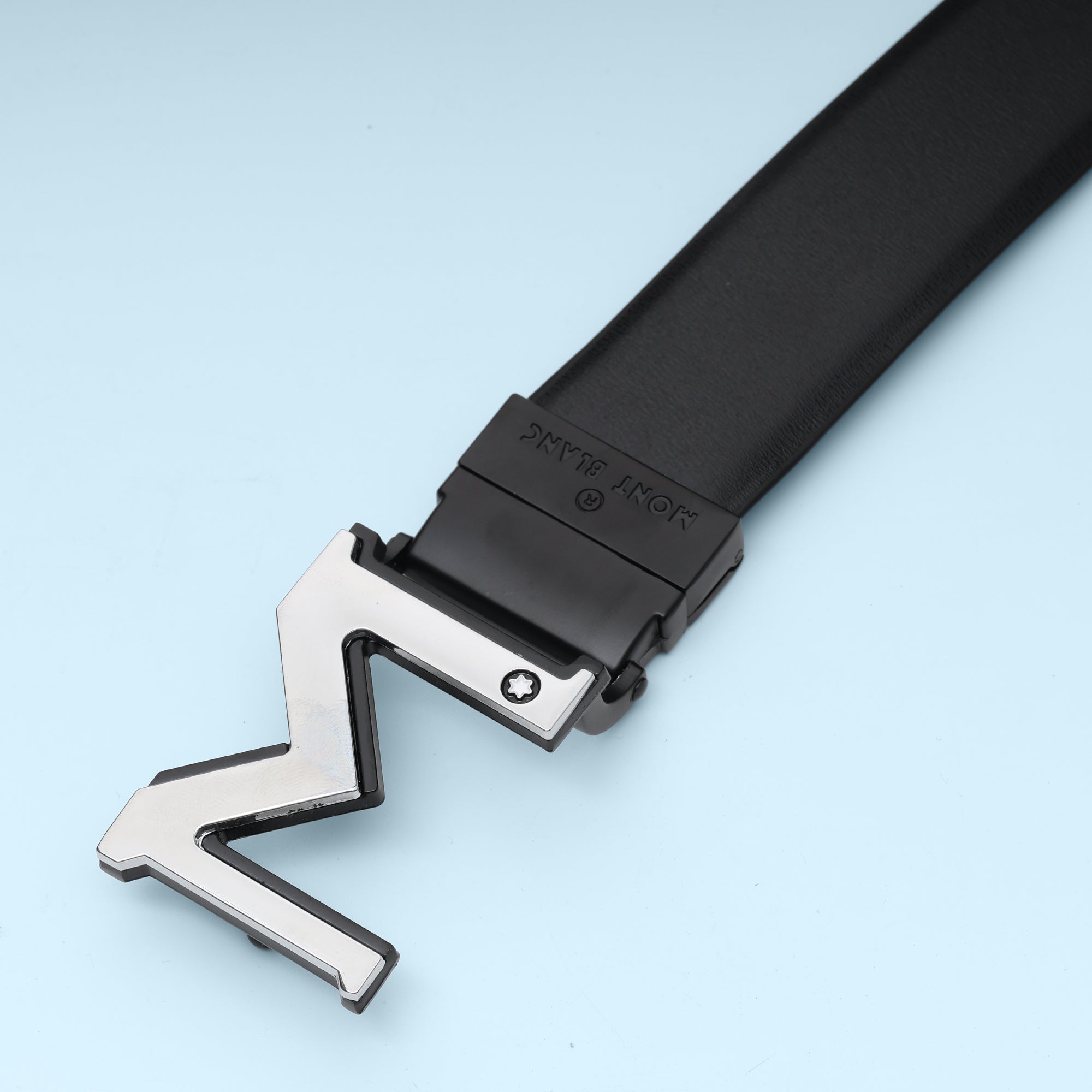Monogram Edge Automatic Buckle Belt