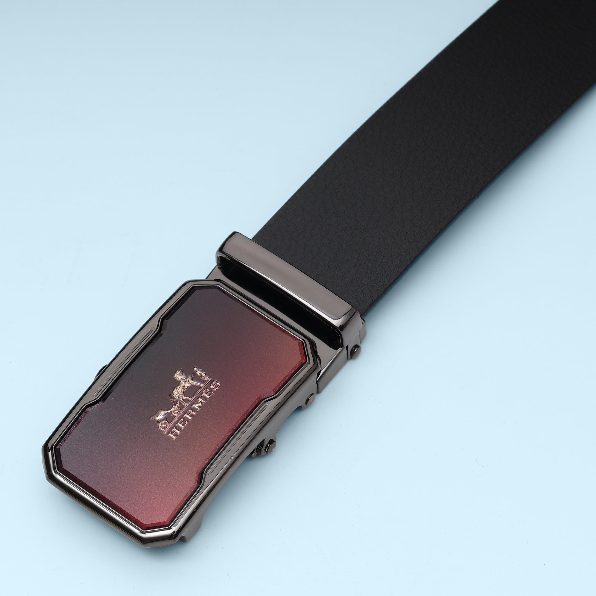 Regent Gunmetal Automatic Belt