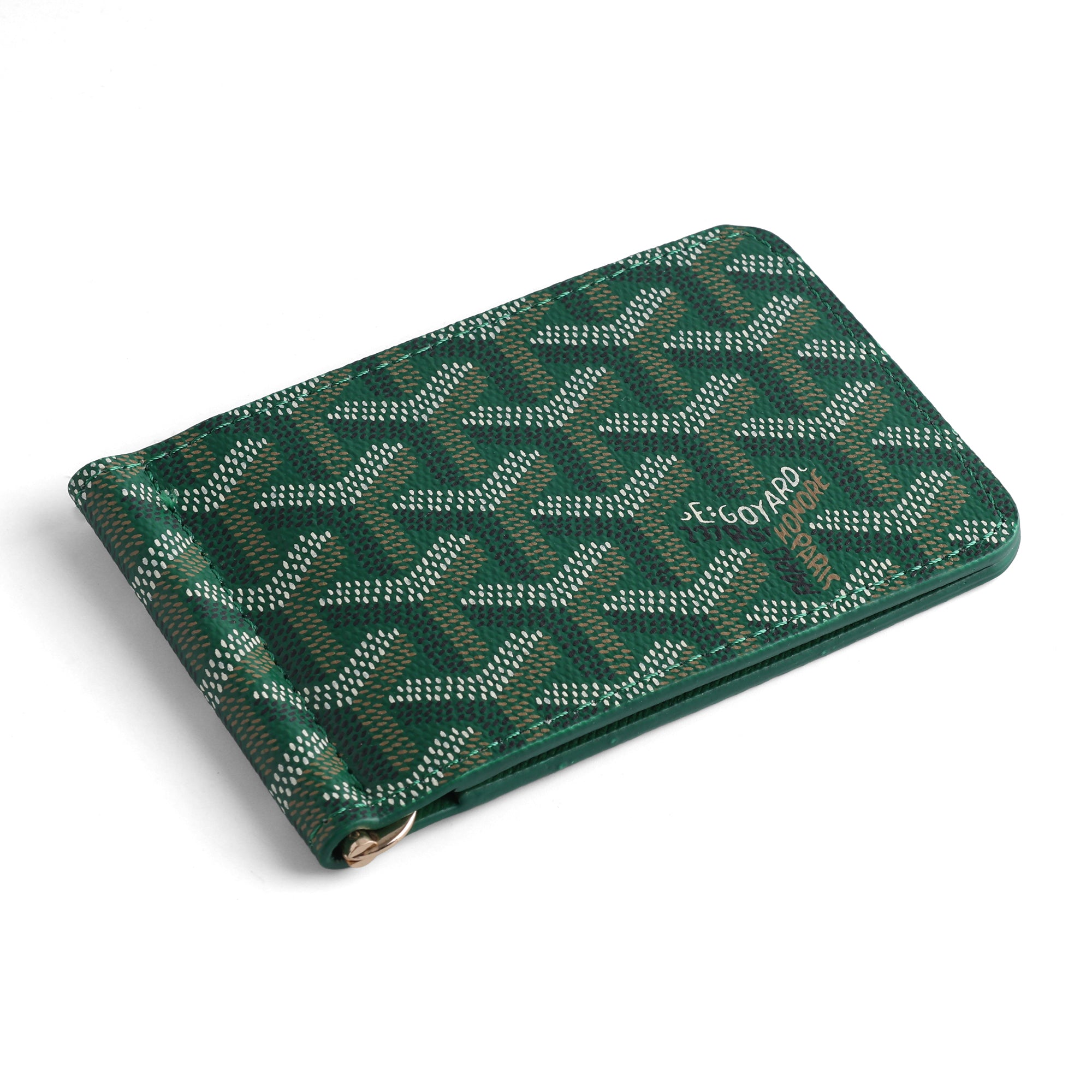 Emerald Heritage Pattern Wallet
