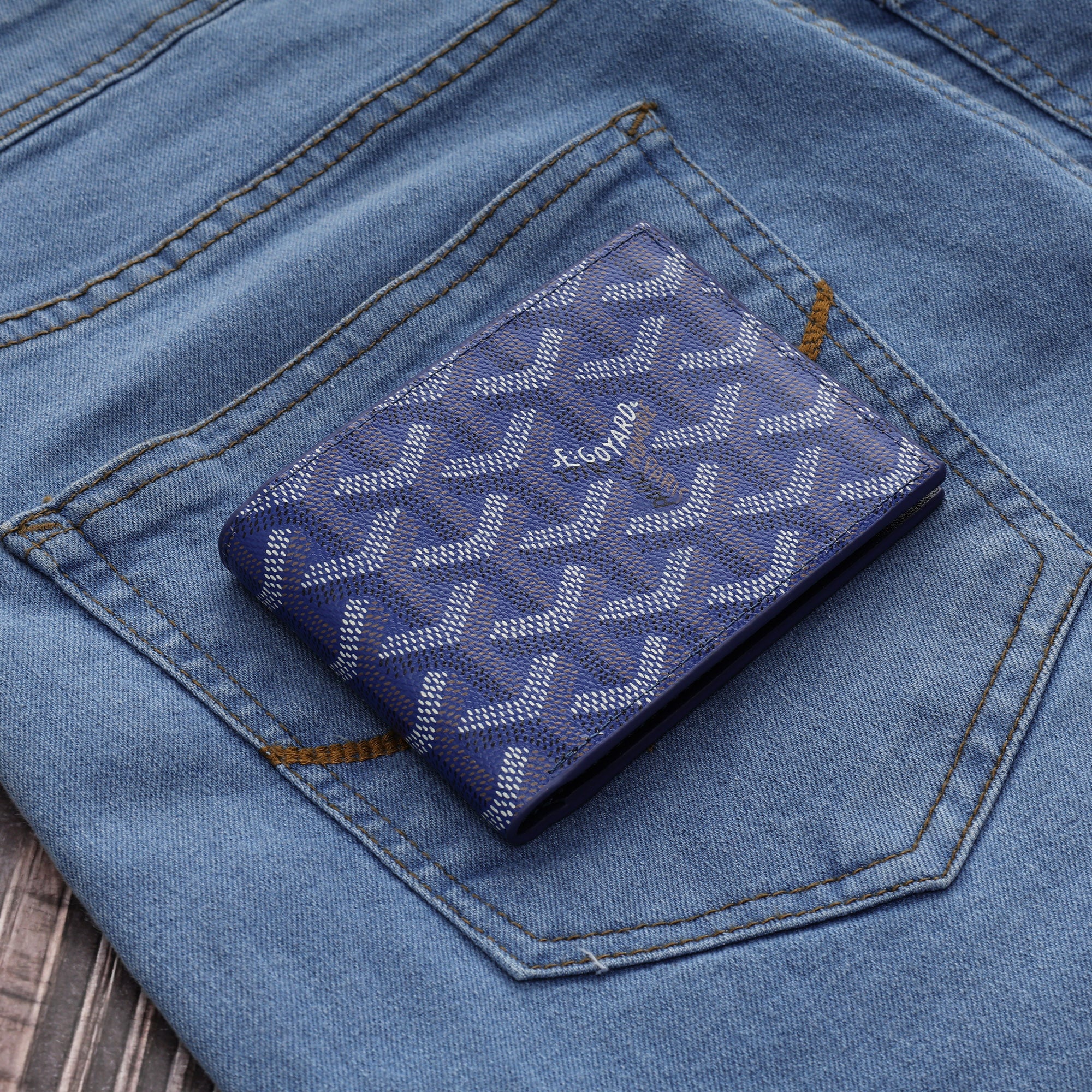 Cobalt Heritage Bifold Wallet