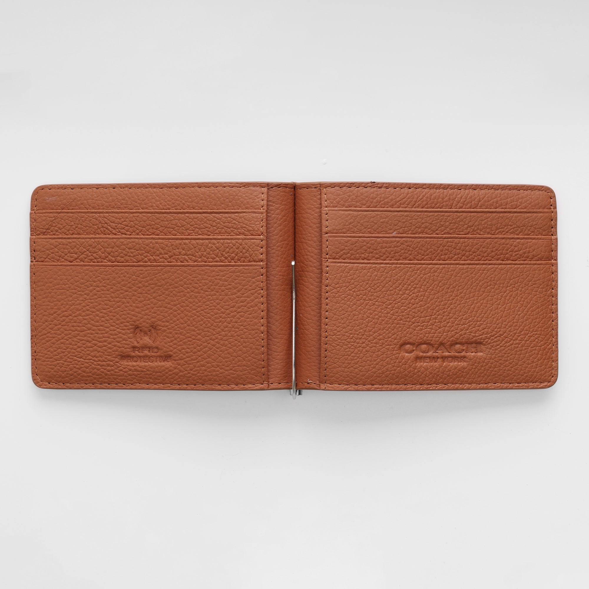 Sandstone Signature Money Clip Wallet