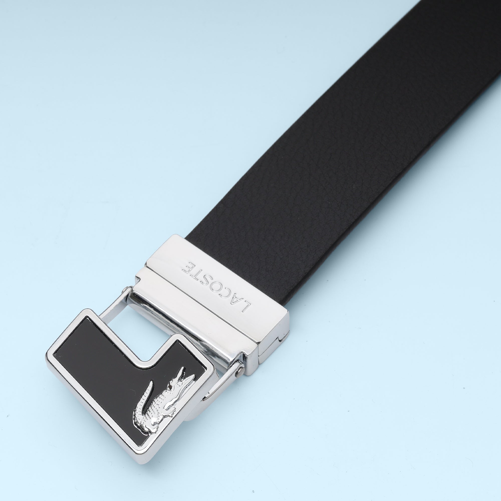 Monaco Silver Frame Automatic Belt