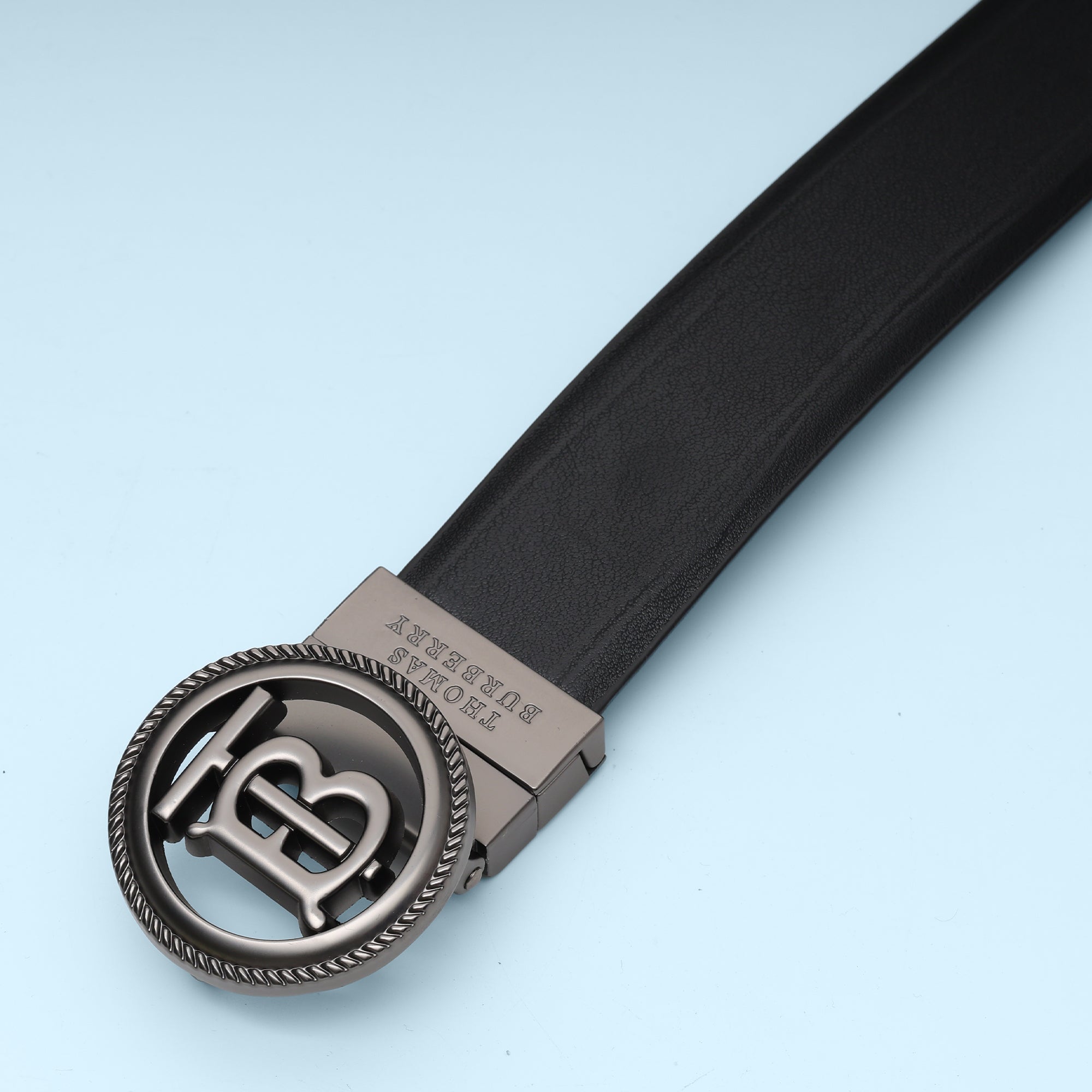 Gunmetal Crest Automatic Belt