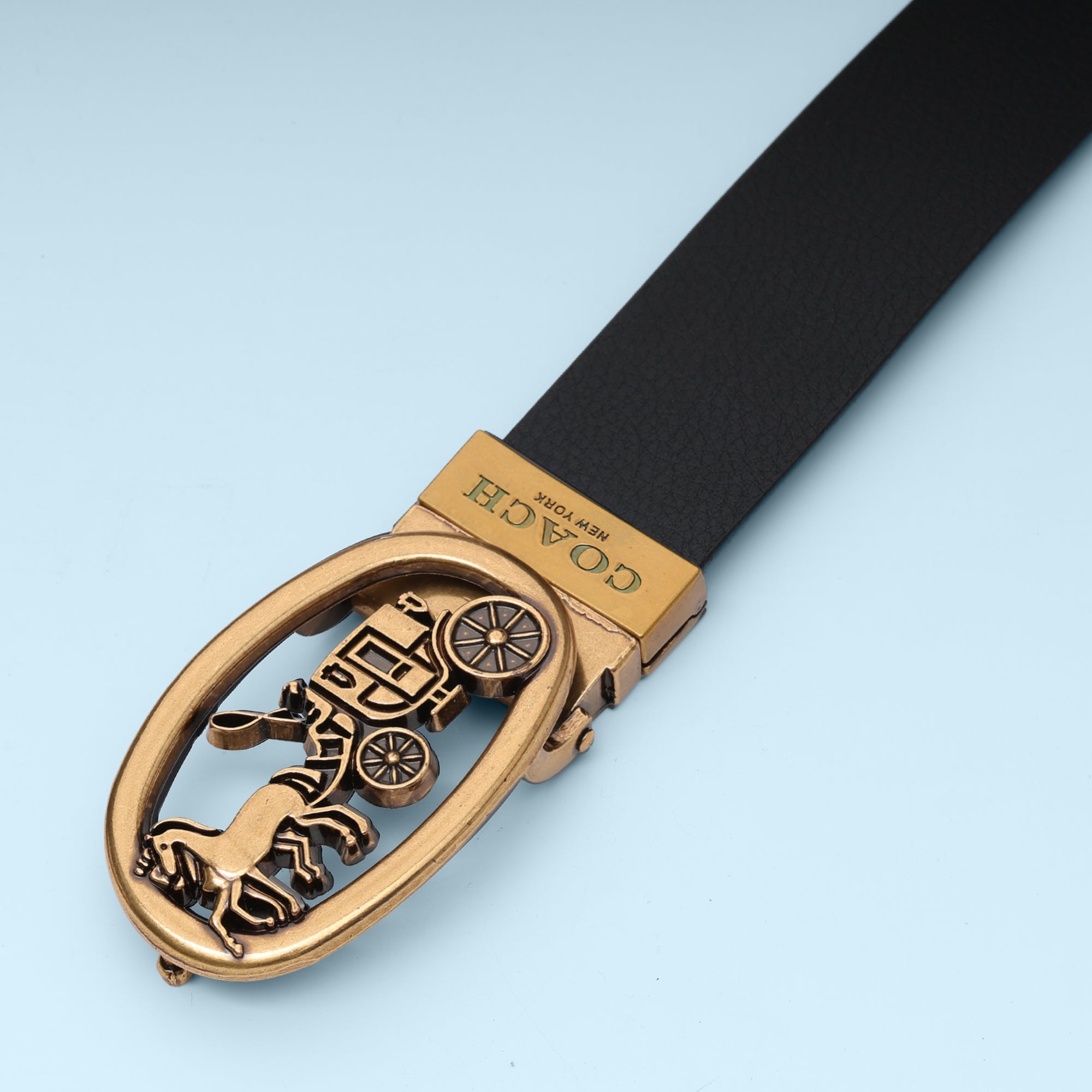 Heritage Gold Carriage Statement Belt