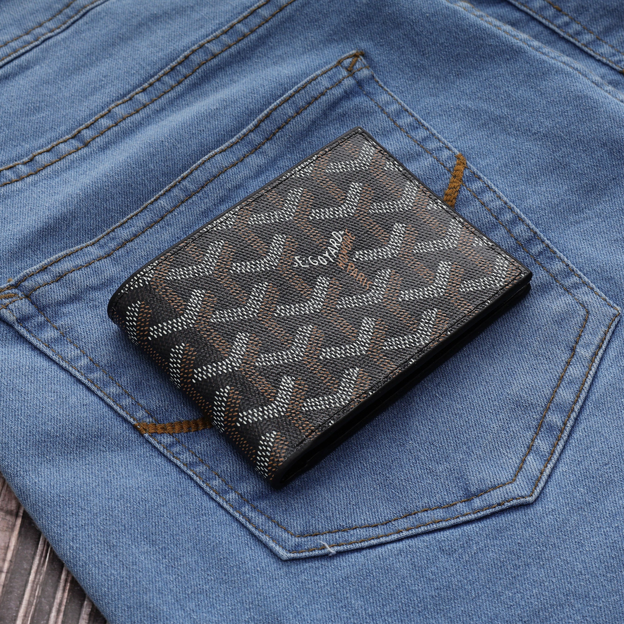 Emerald Mosaic Bifold Wallet