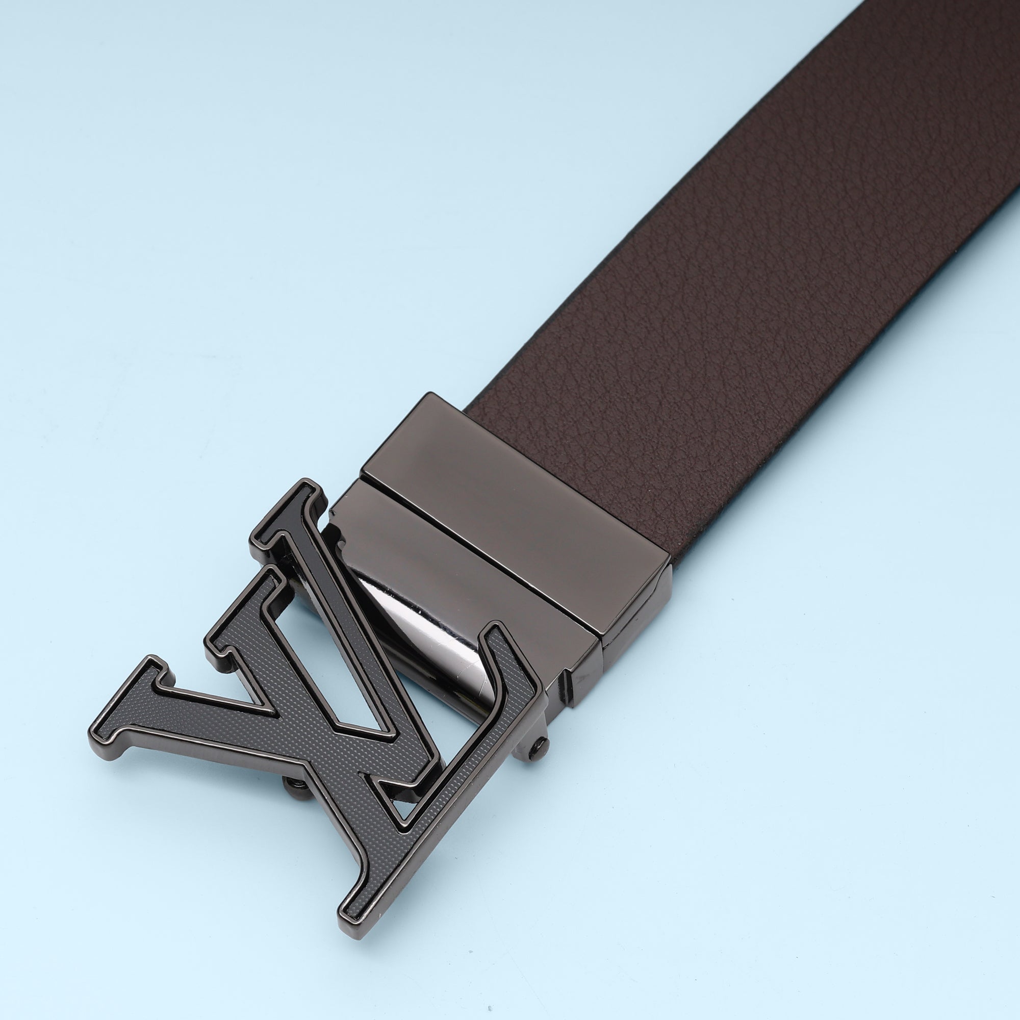 Espresso Signature Buckle Belt