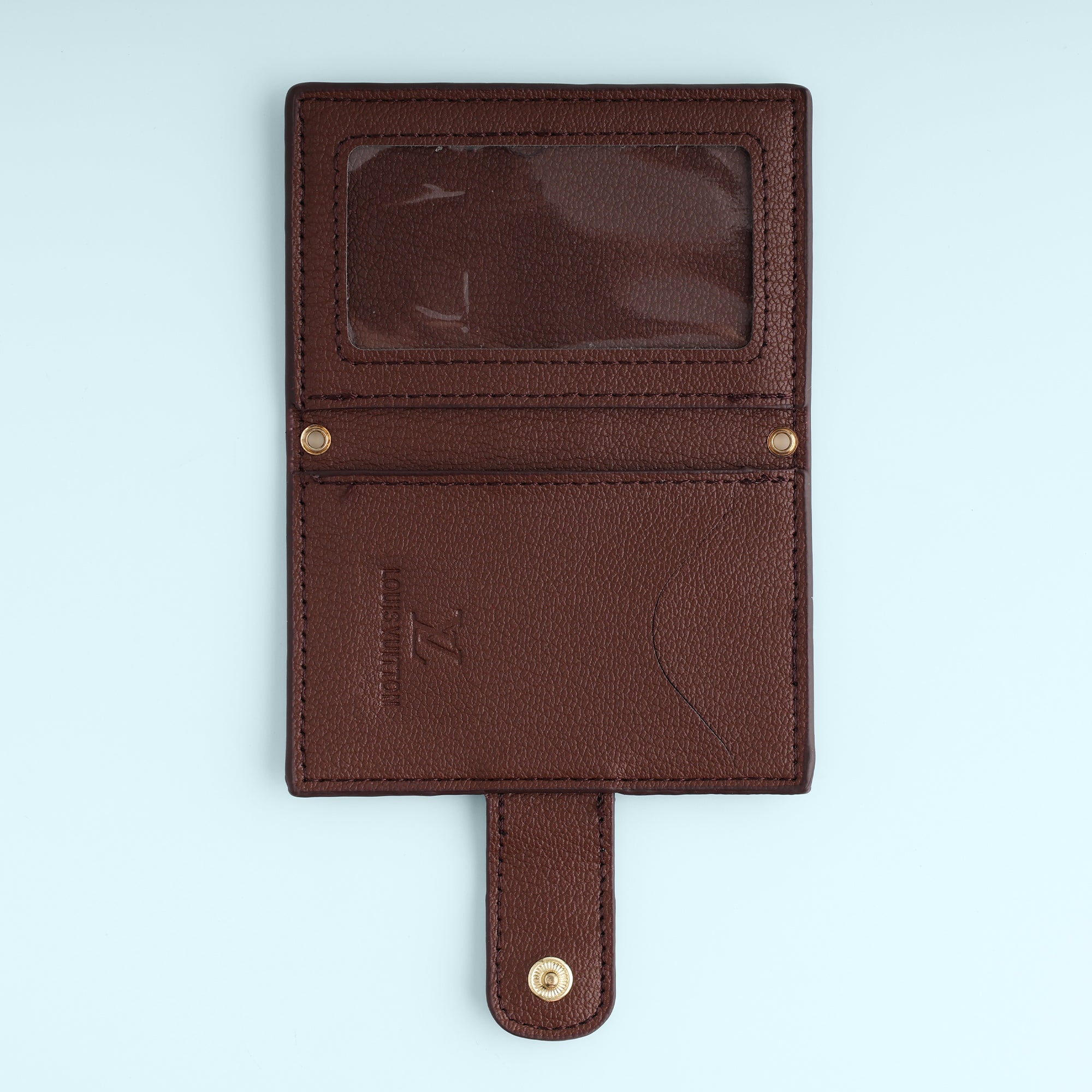 Mocha Heritage Utility Card Wallet